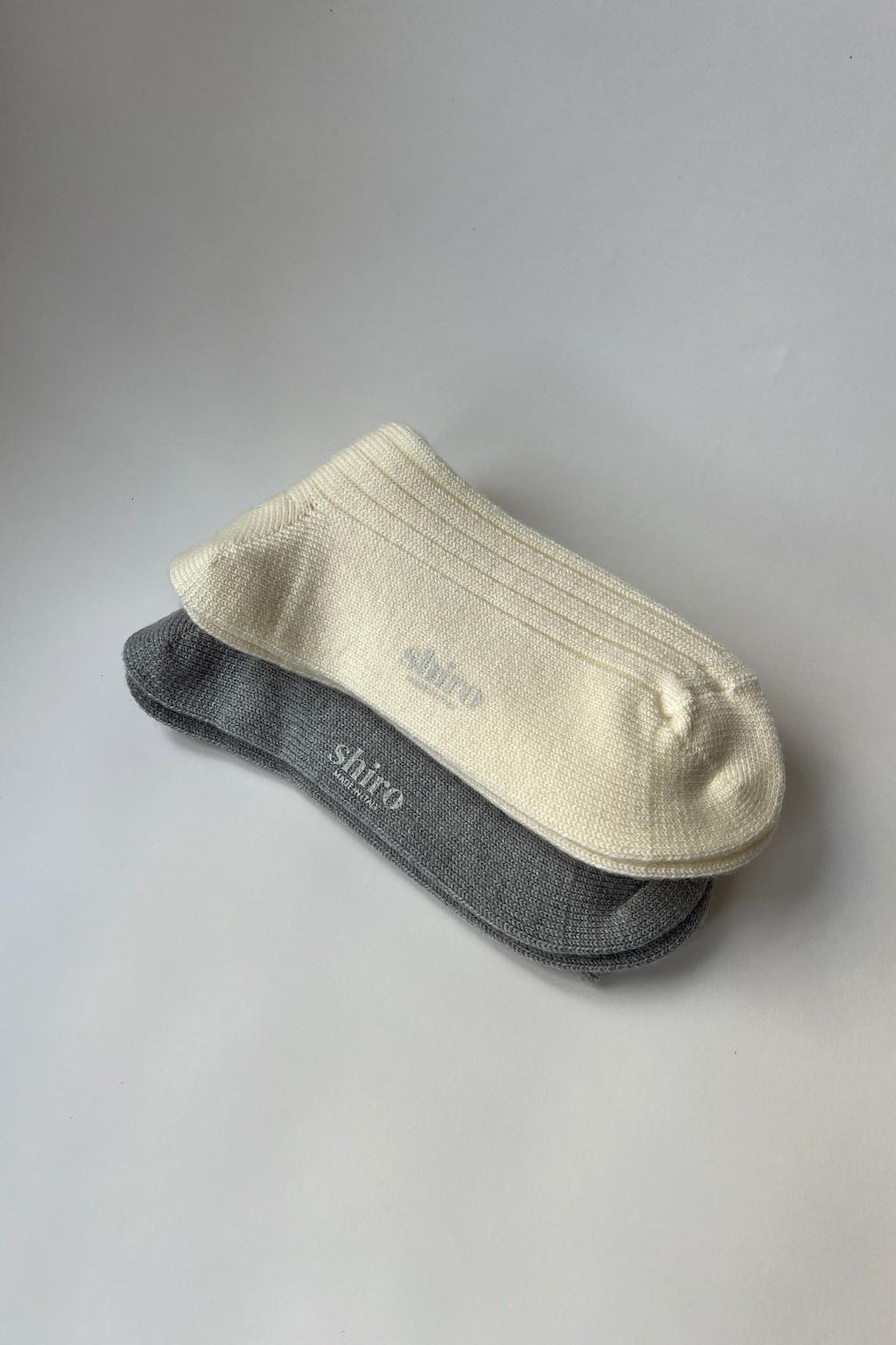 1994 Men's Mixed Socks (Cream & Heather Grey)