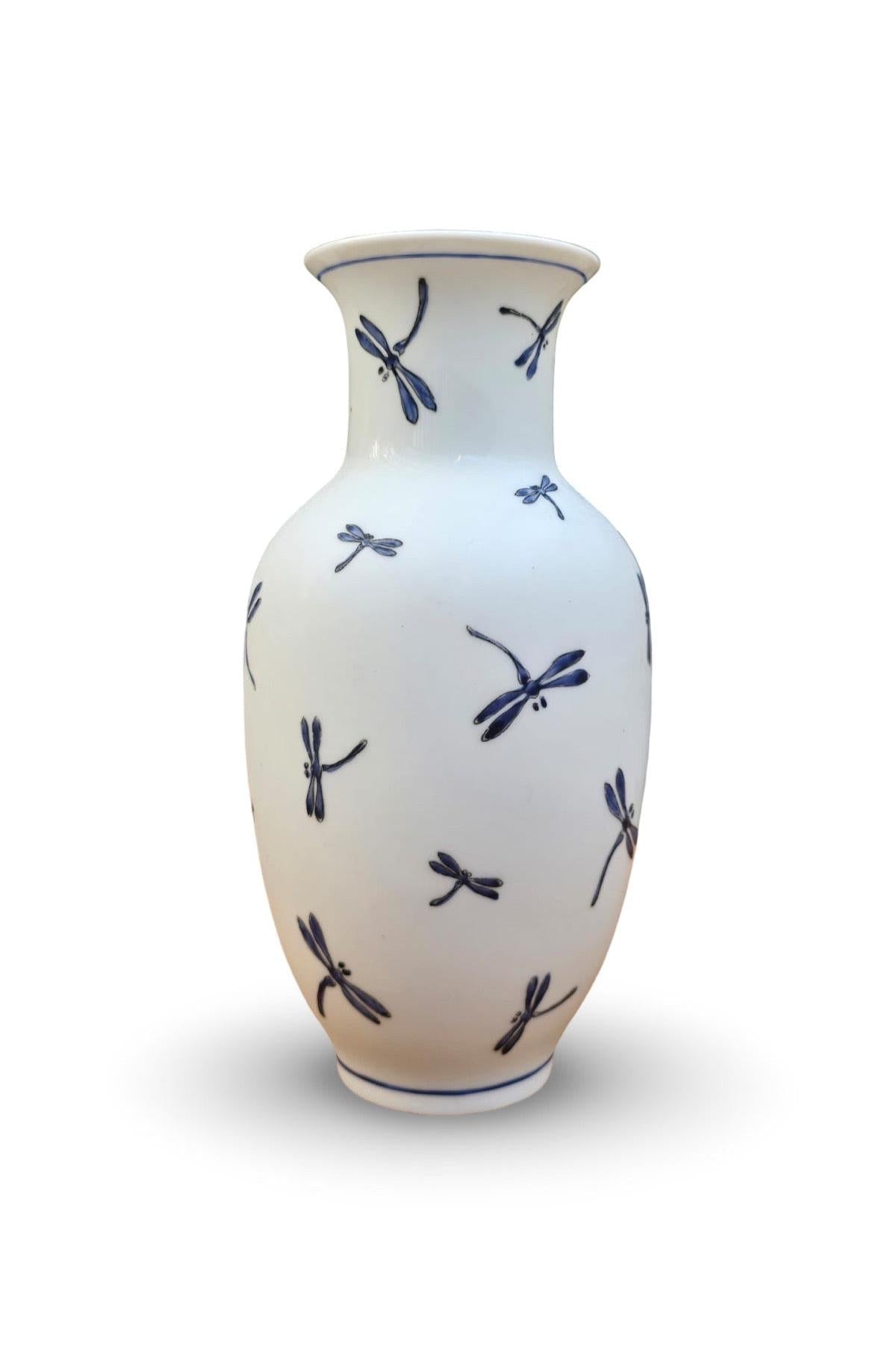 Dragonfly Yuhuchunping Vase