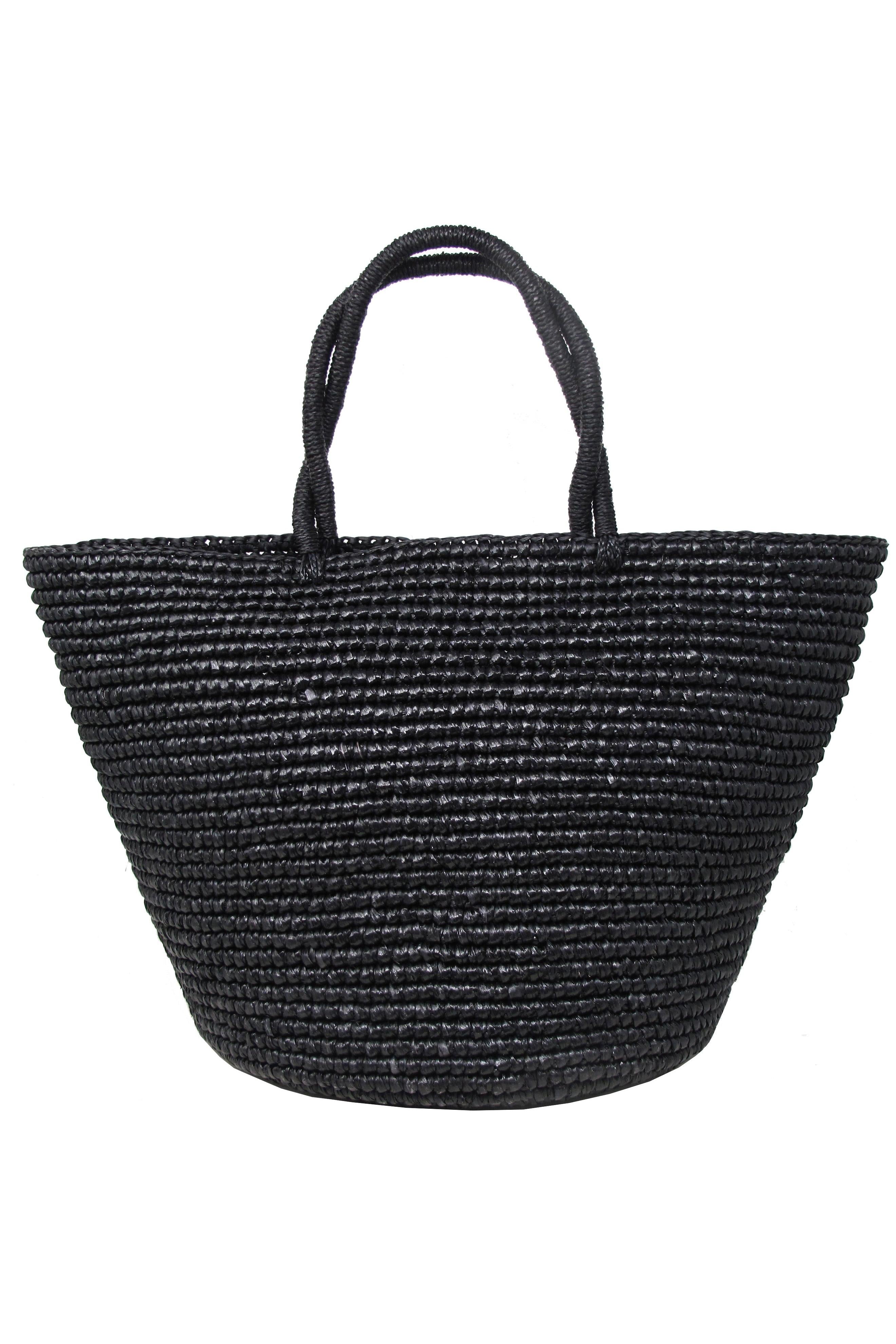 Maxi Woven Straw Tote Bag