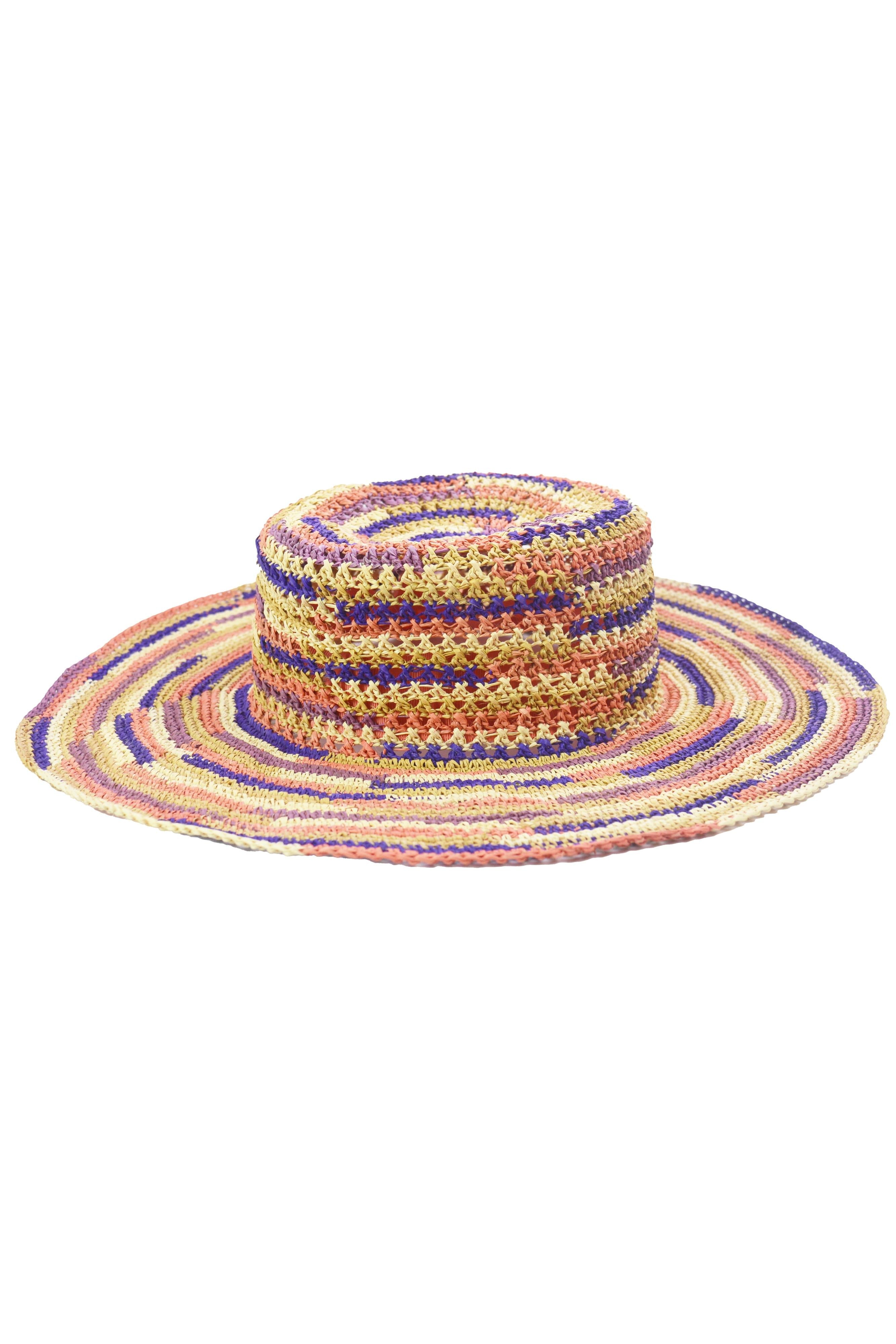 "Hippie Fiesta" Crochet Hat