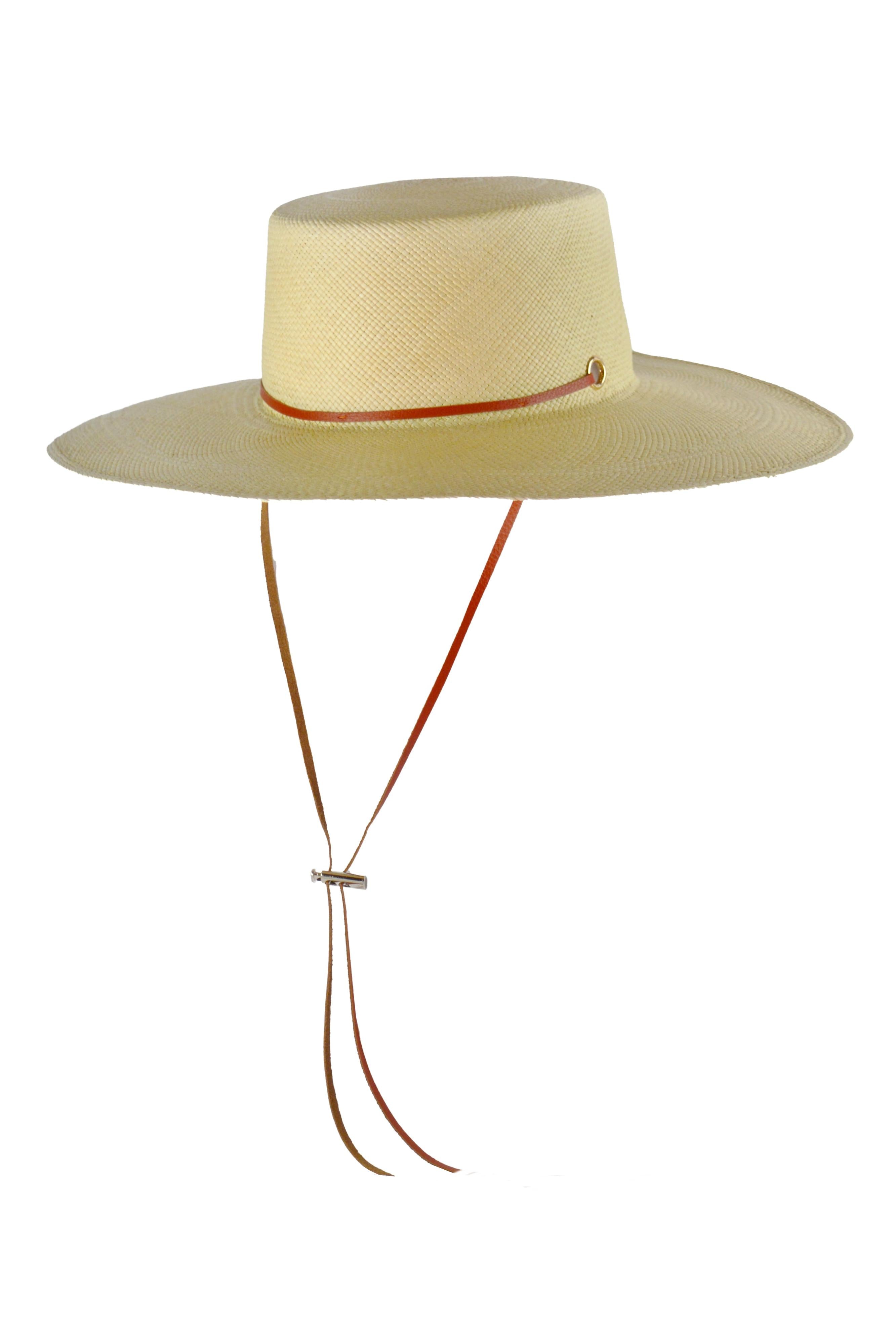 Long Brim Cordovan Hat