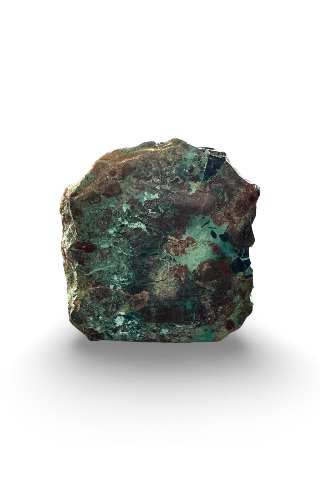 Half Polished Shattuckite & Chyrsocolla (Congo)