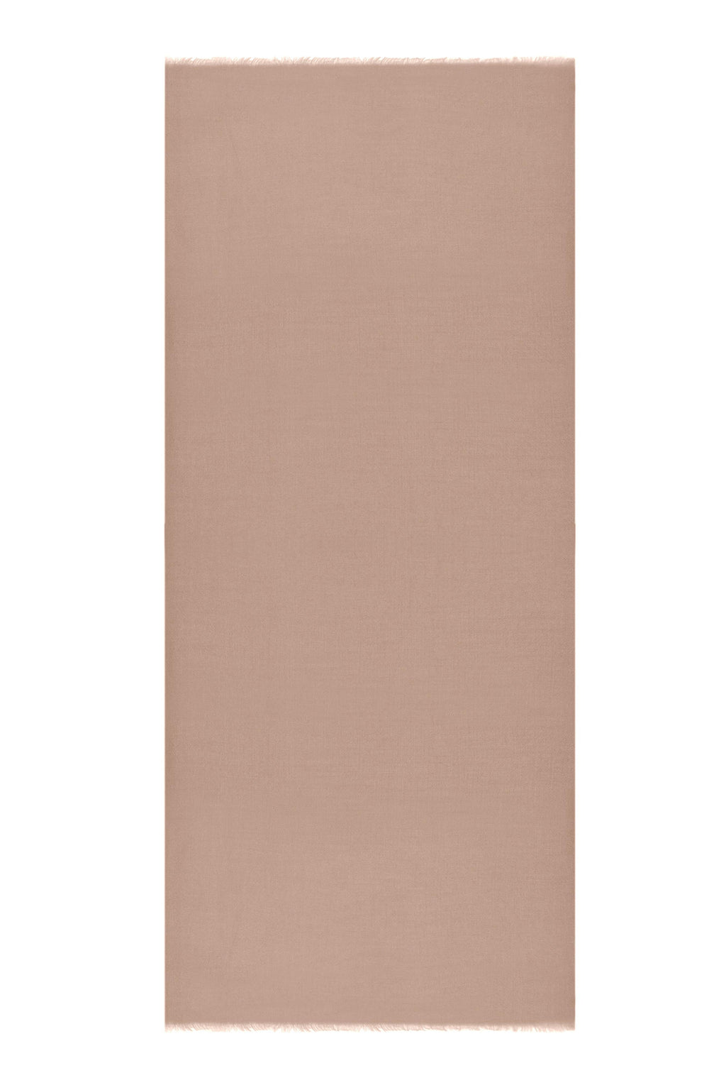 Cashmere Gauze Weave Shawl (Nude)