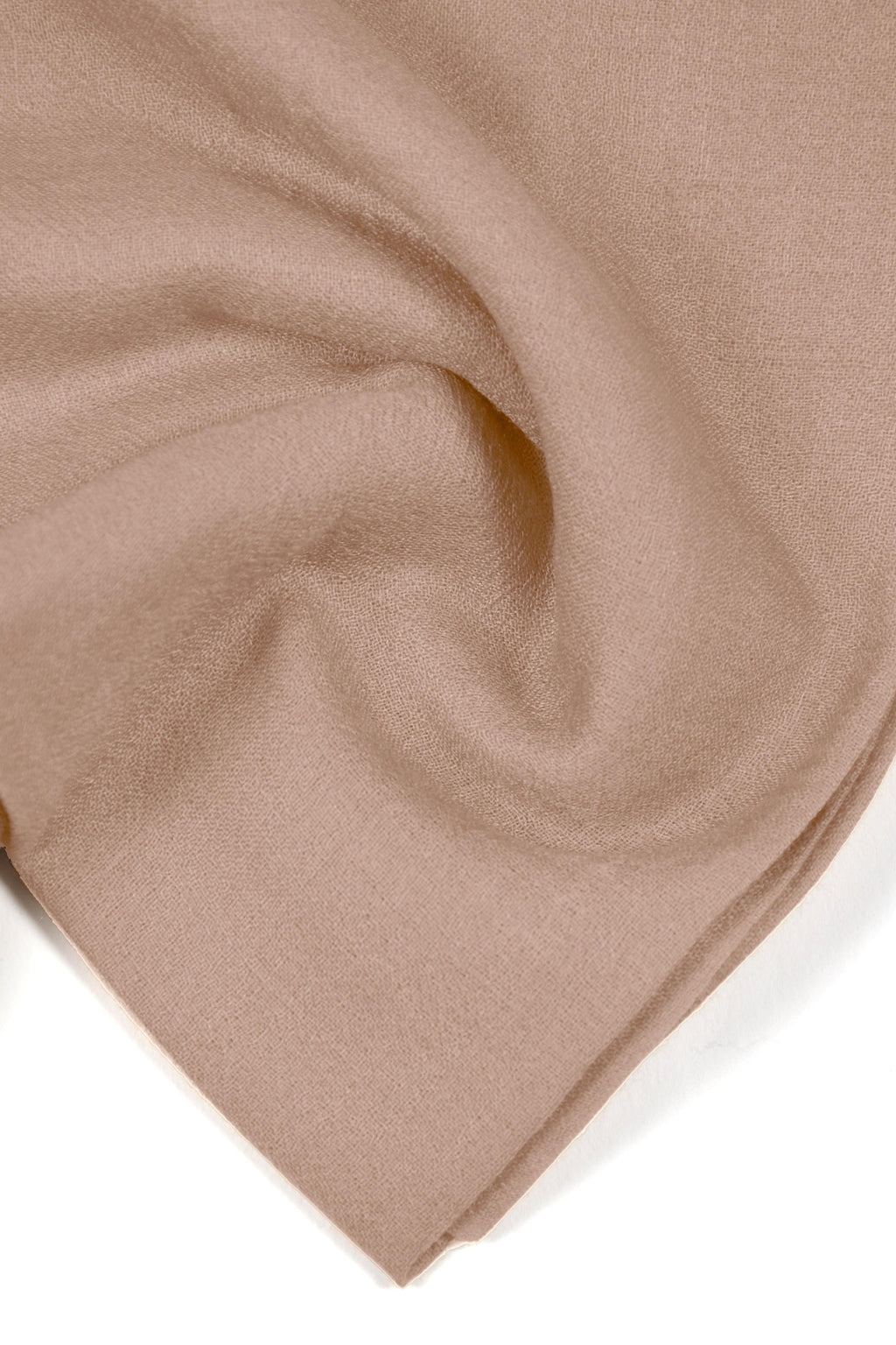Cashmere Gauze Weave Shawl (Nude)