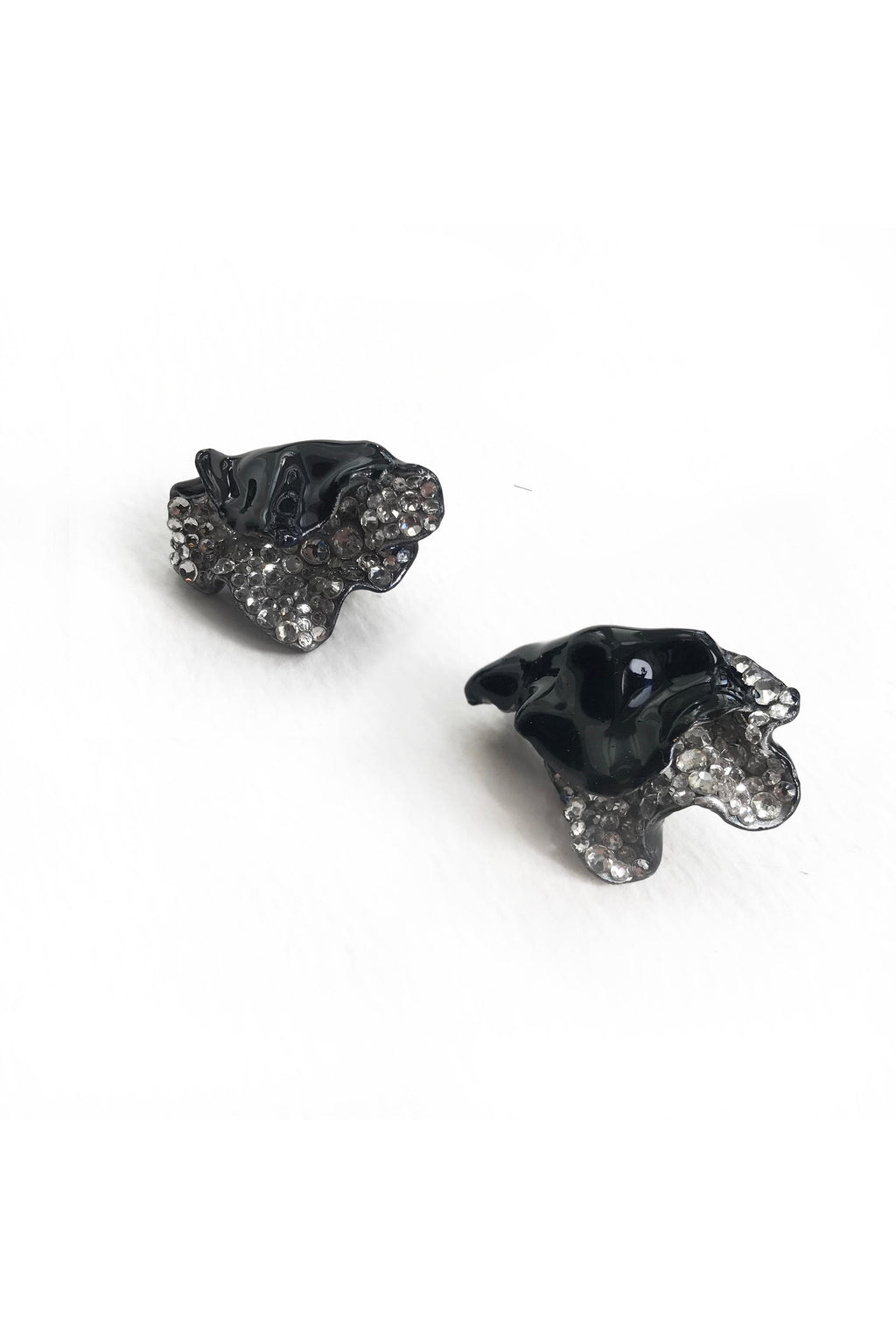 Mermaid's Tails Earrings (Black)