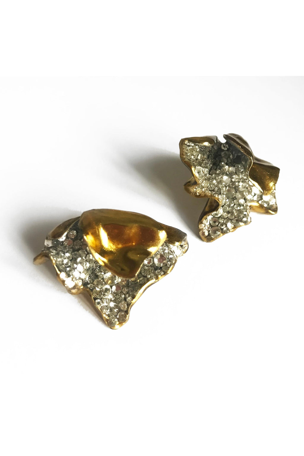 Mermaid's Tails Earrings (Gold)