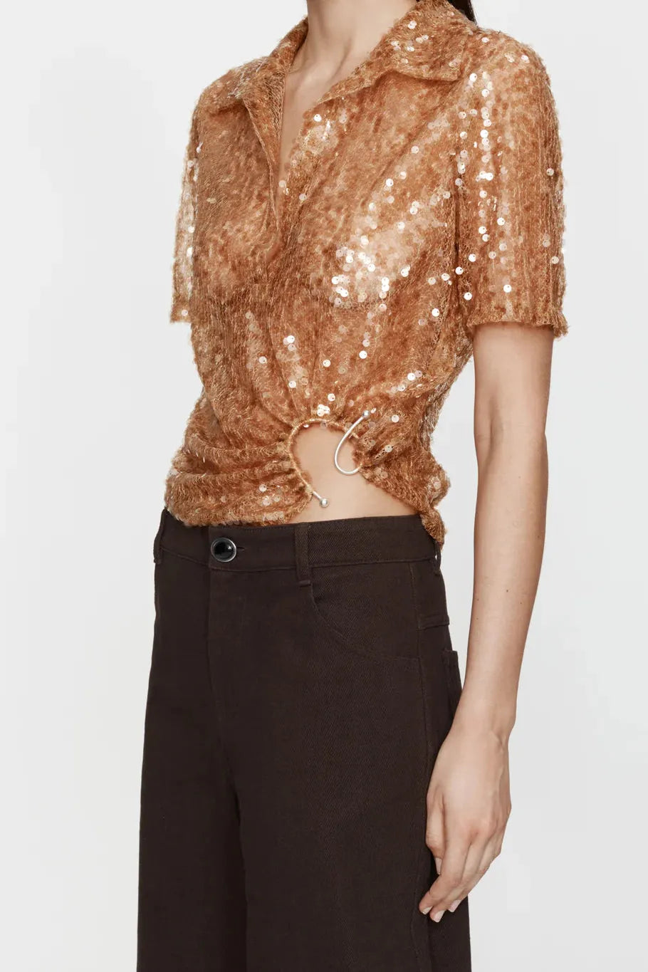 Illuminate Sequin Polo