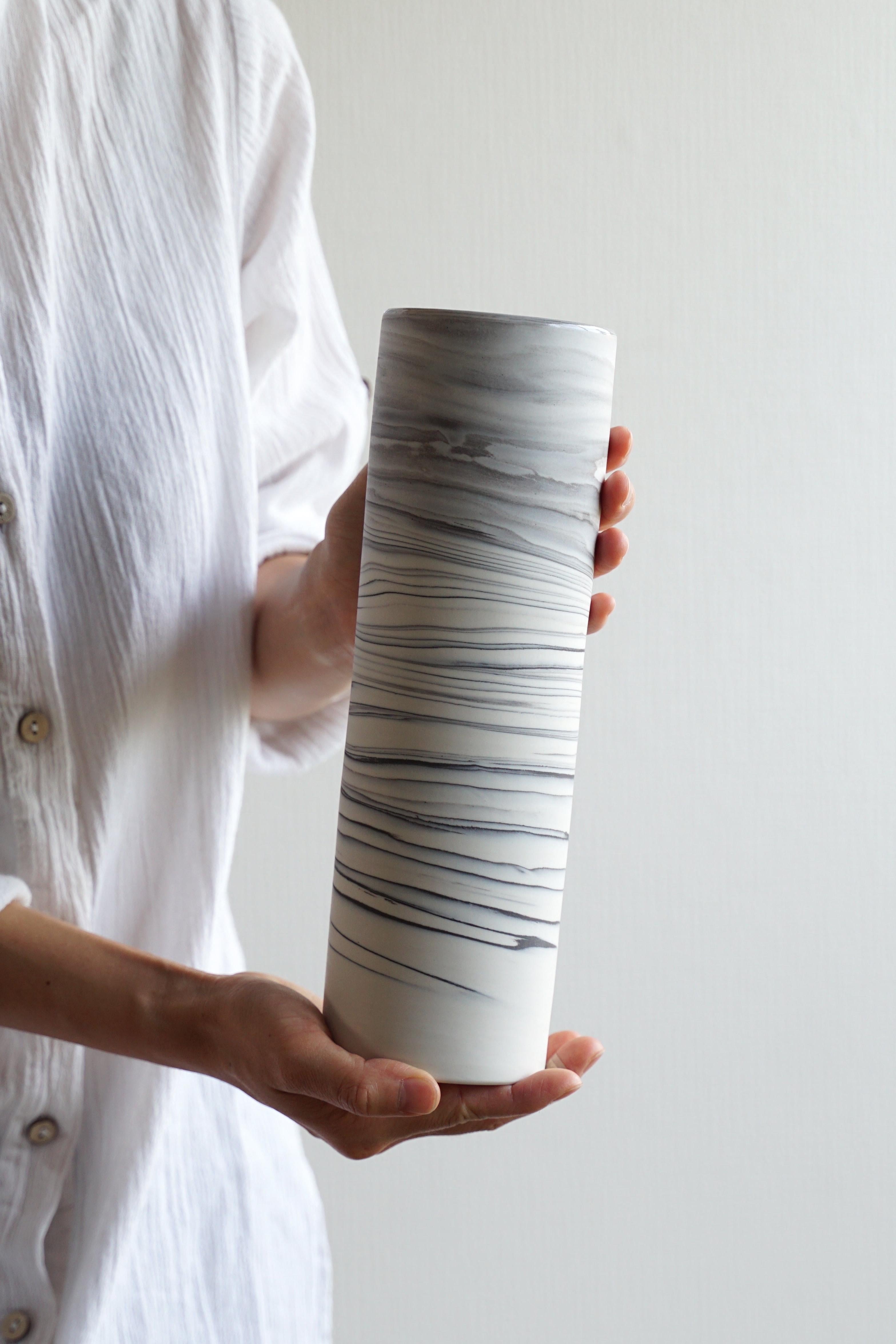 Large Cylindrical Vase