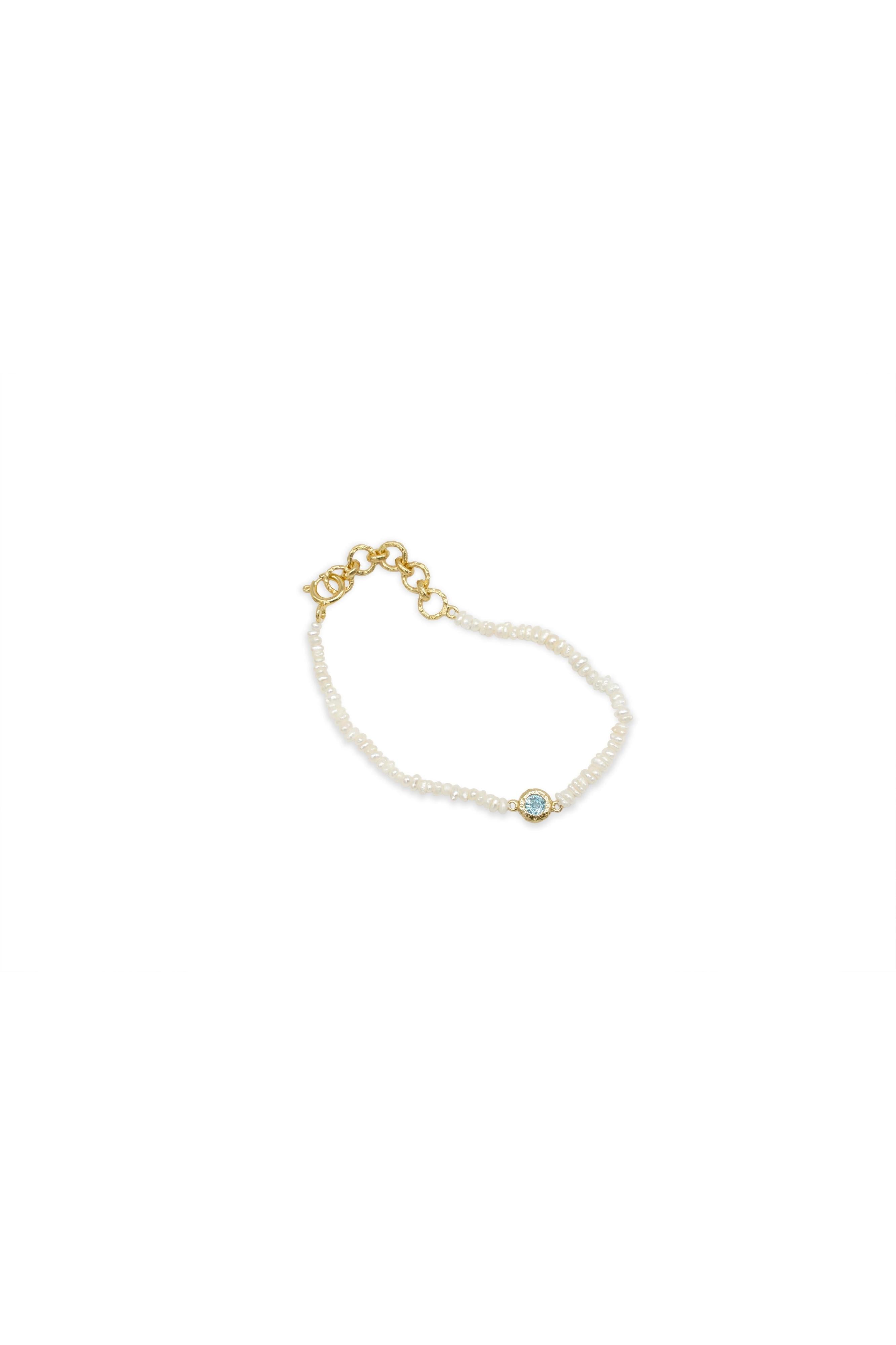 Mini Pearl Gem Necklace