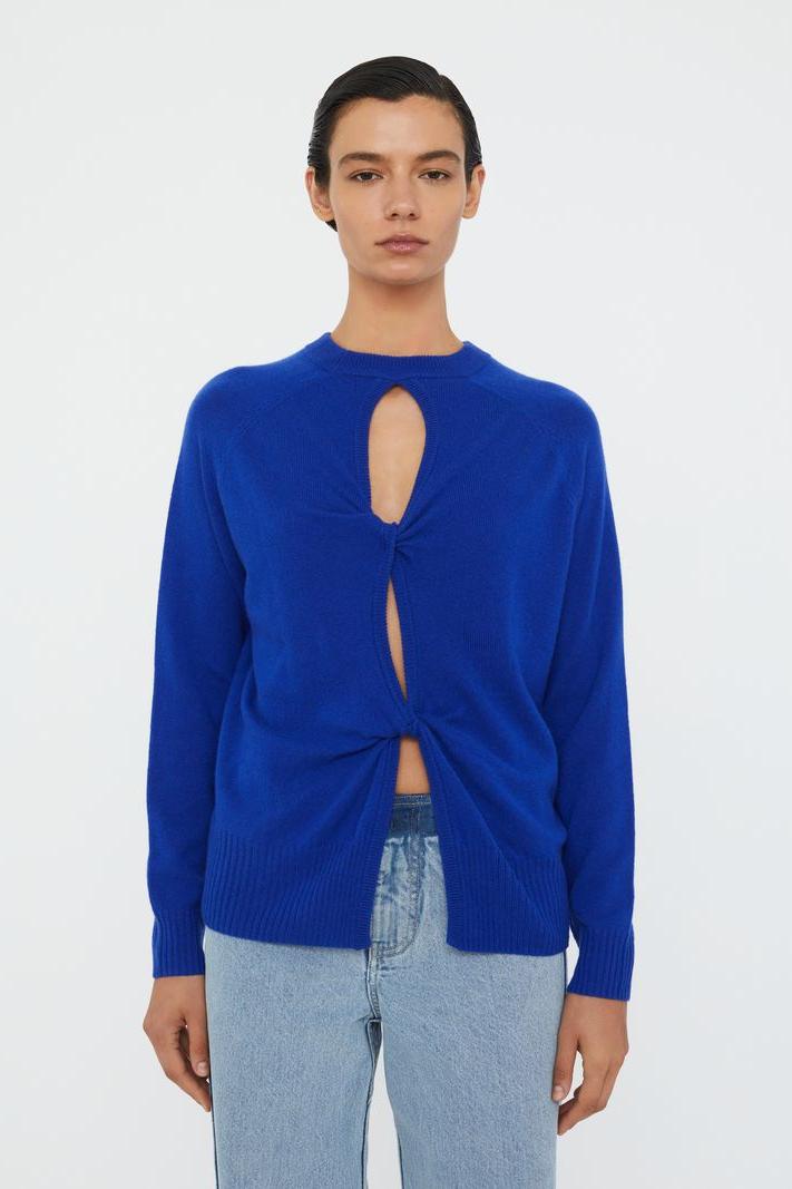 Monument Open Twist Sweater