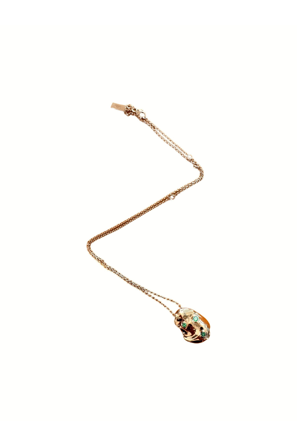 Jahn Chain Necklace (Green)