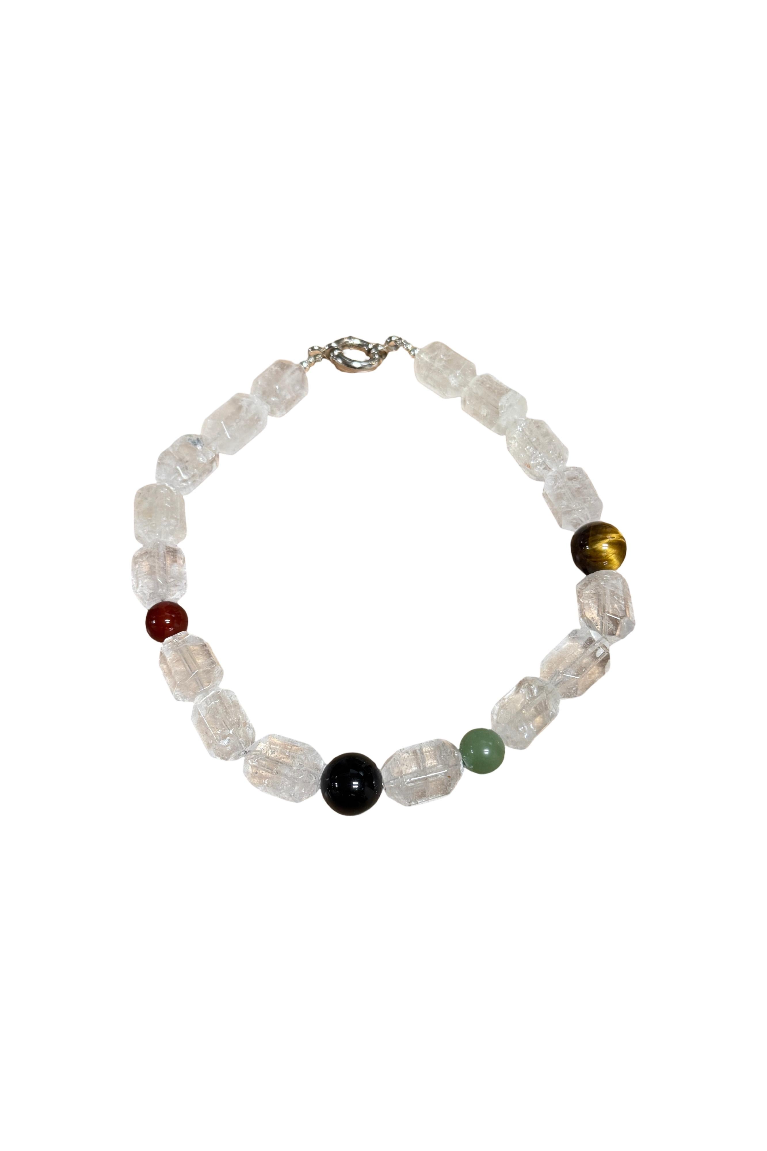 Clear Quartz Gems Necklace