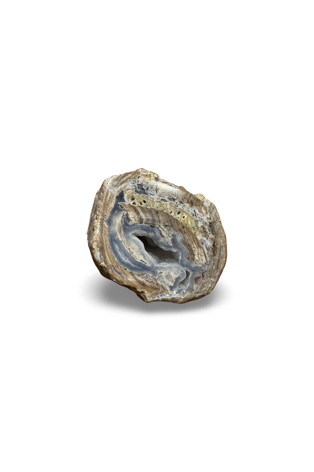 Dugway Geode half-polished (Utah, USA)