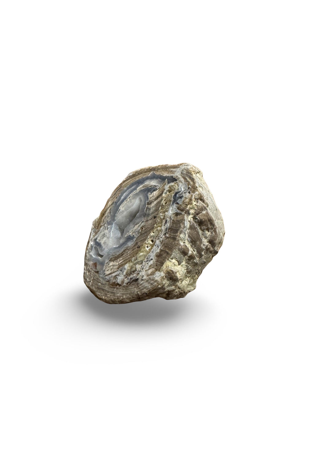 Dugway Geode half-polished (Utah, USA)