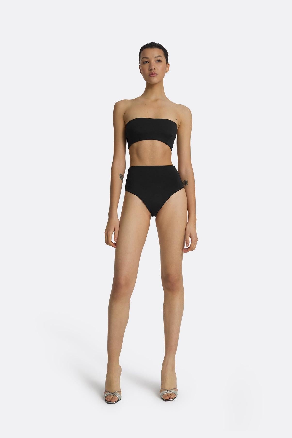 Gisellea Black Bikini Bottom