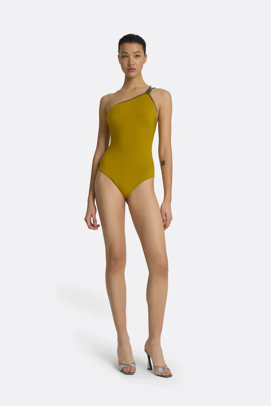 Mathildae Chartreuse Swimsuit