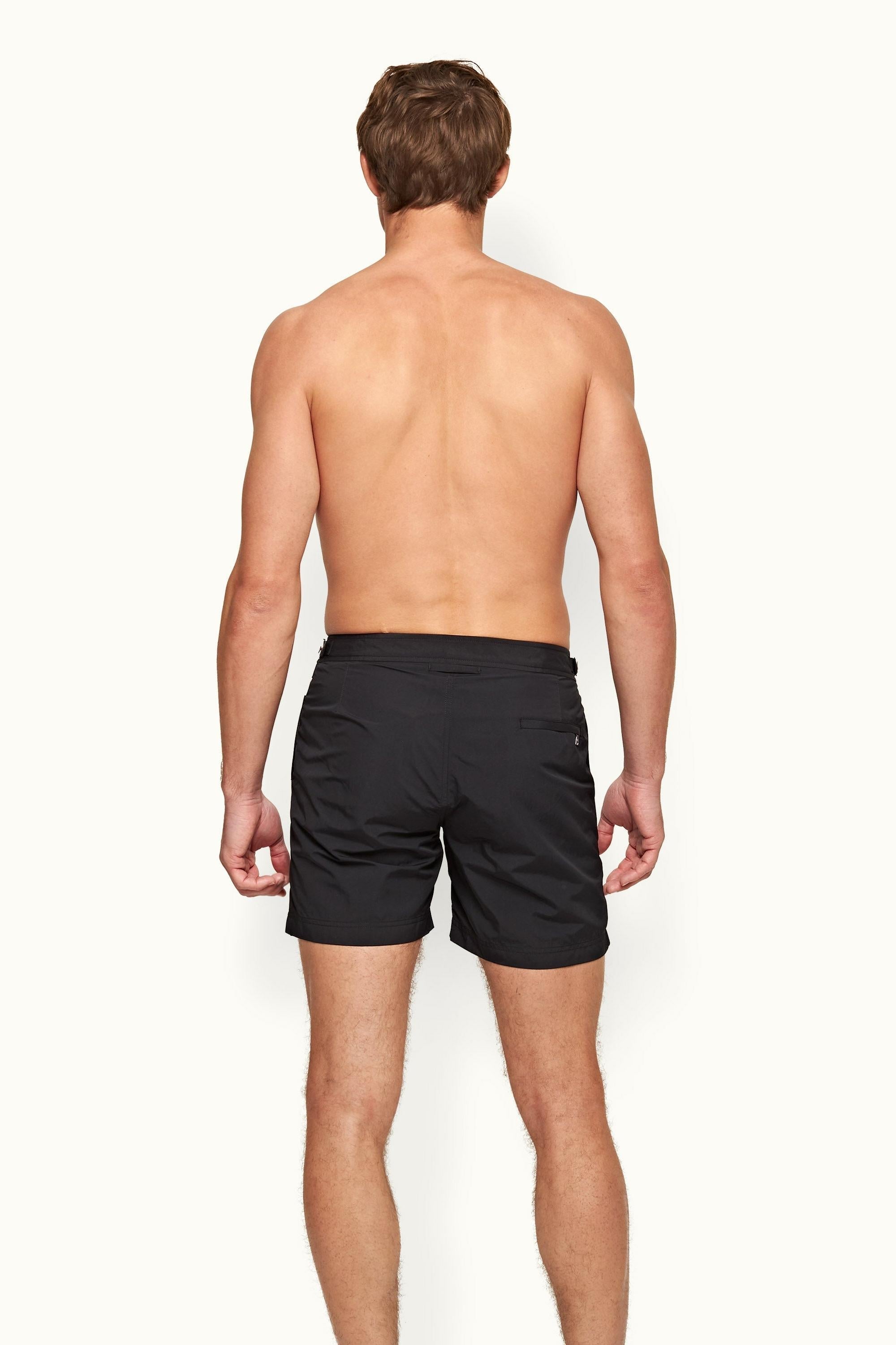 Bulldog Black Swim Shorts