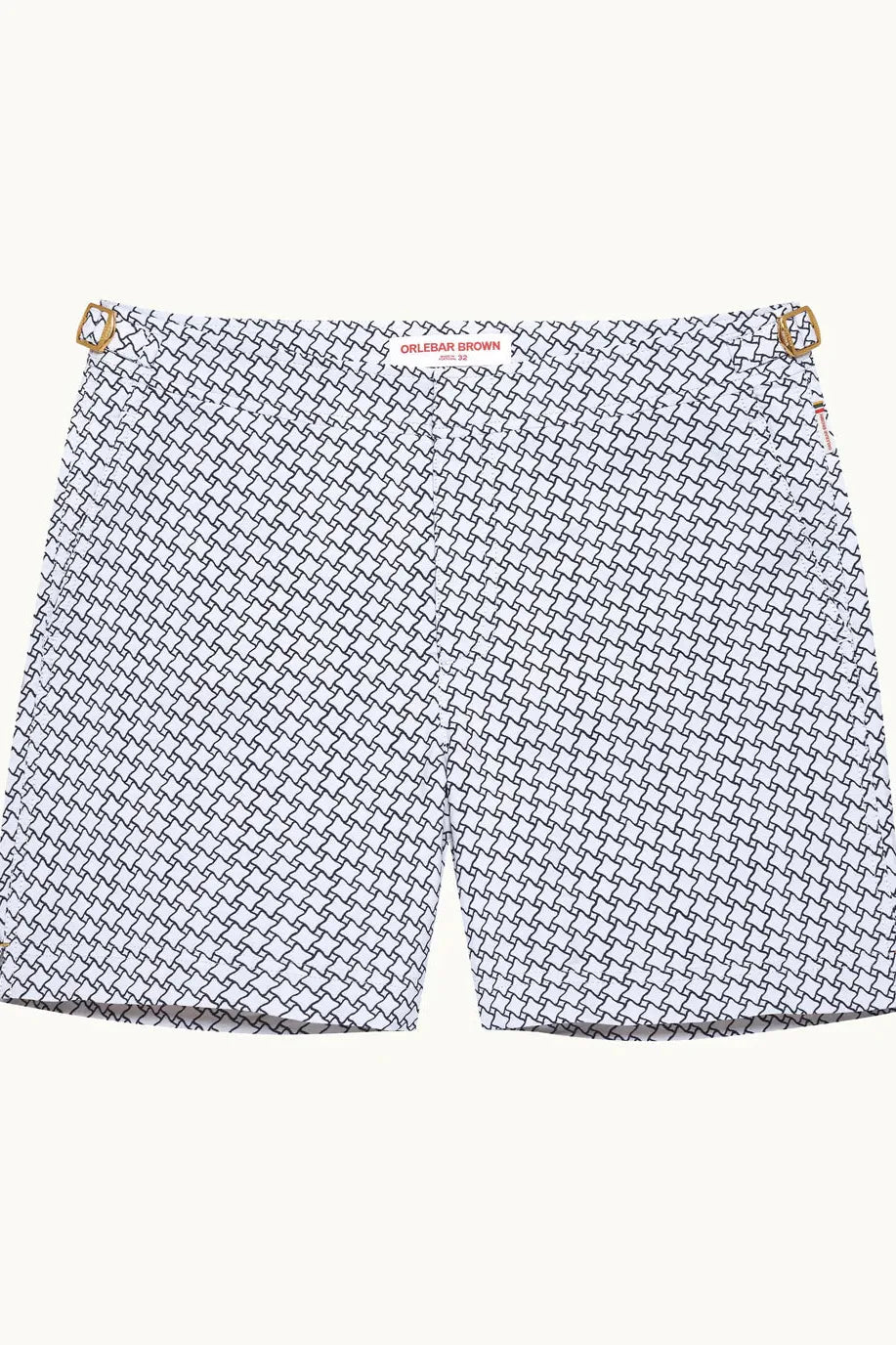 Bulldog Geo Jacquard Swim Shorts