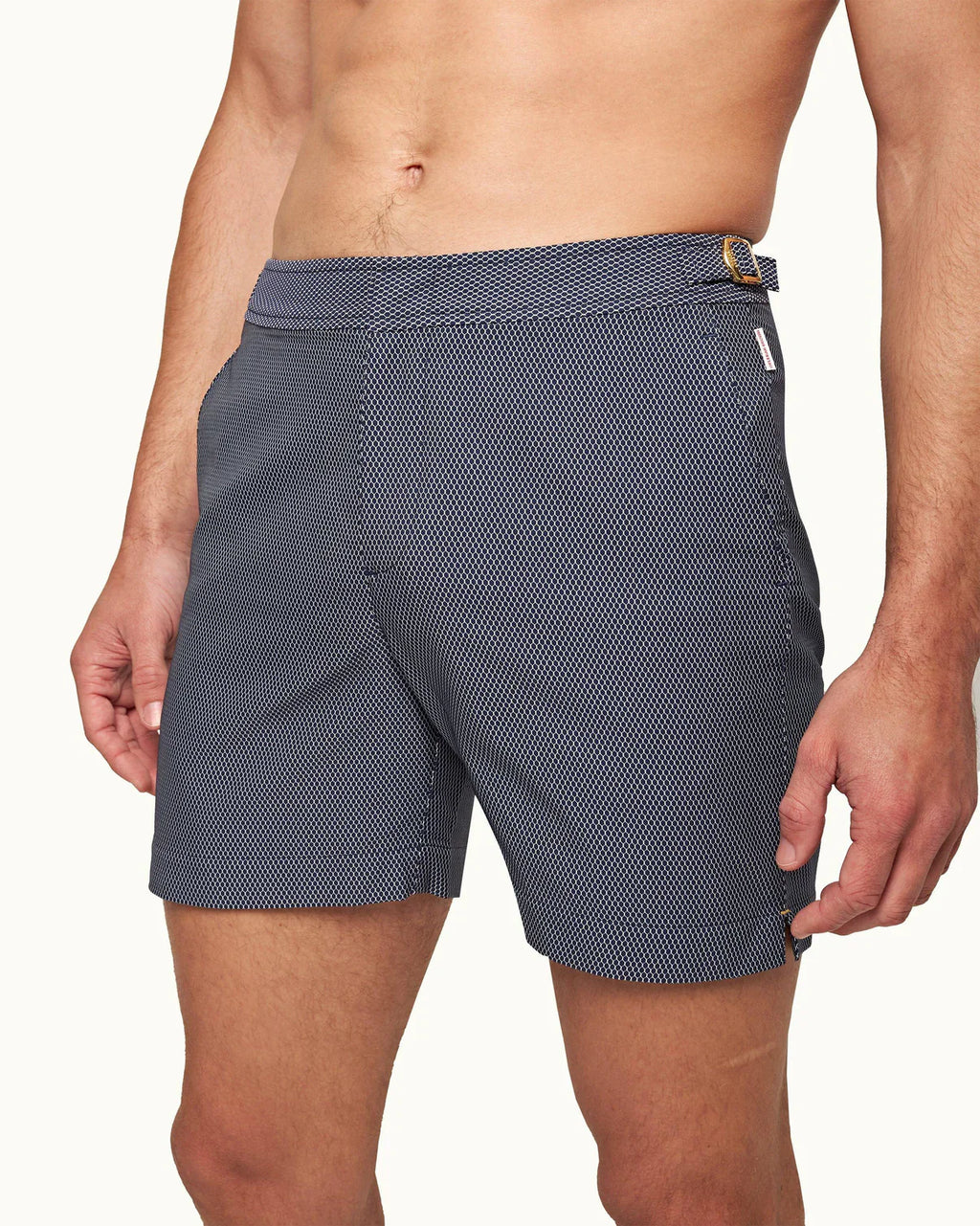 Bulldog Honeycomb Jacquard Swim Shorts