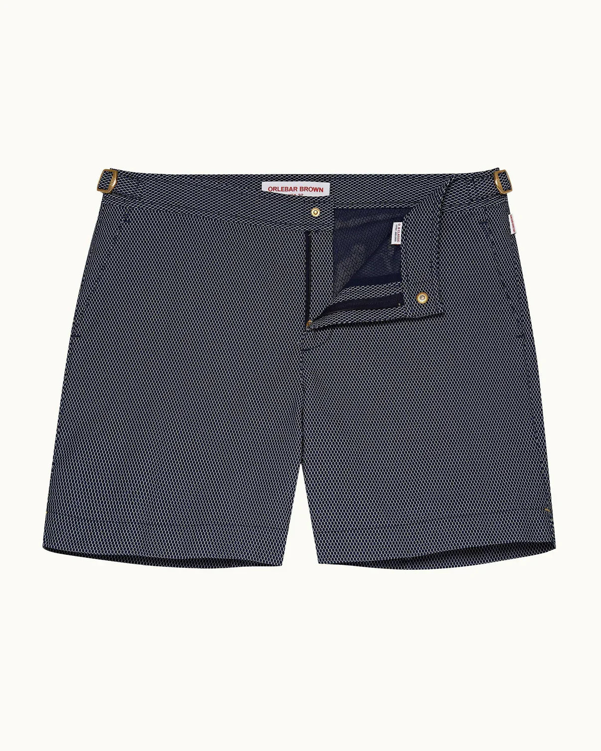 Bulldog Honeycomb Jacquard Swim Shorts
