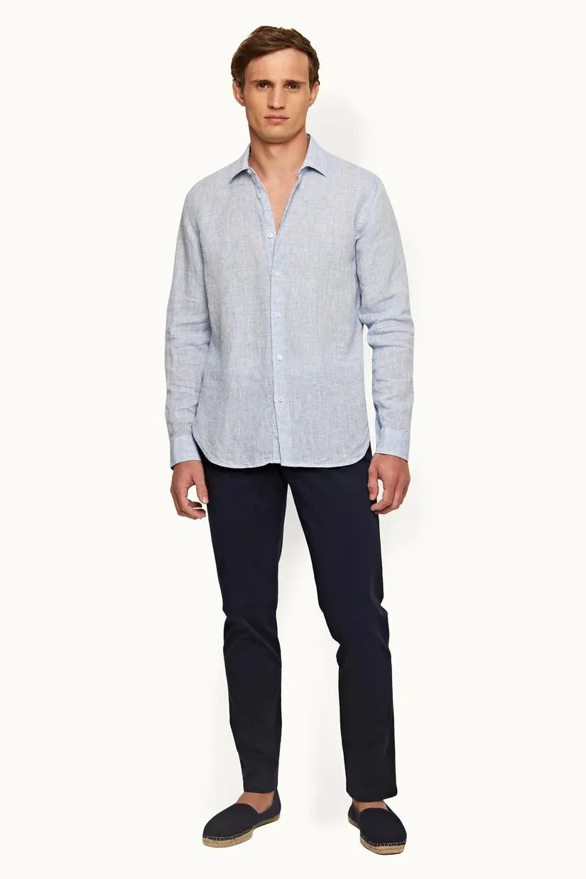 Fallon Stretch Cotton (Navy)