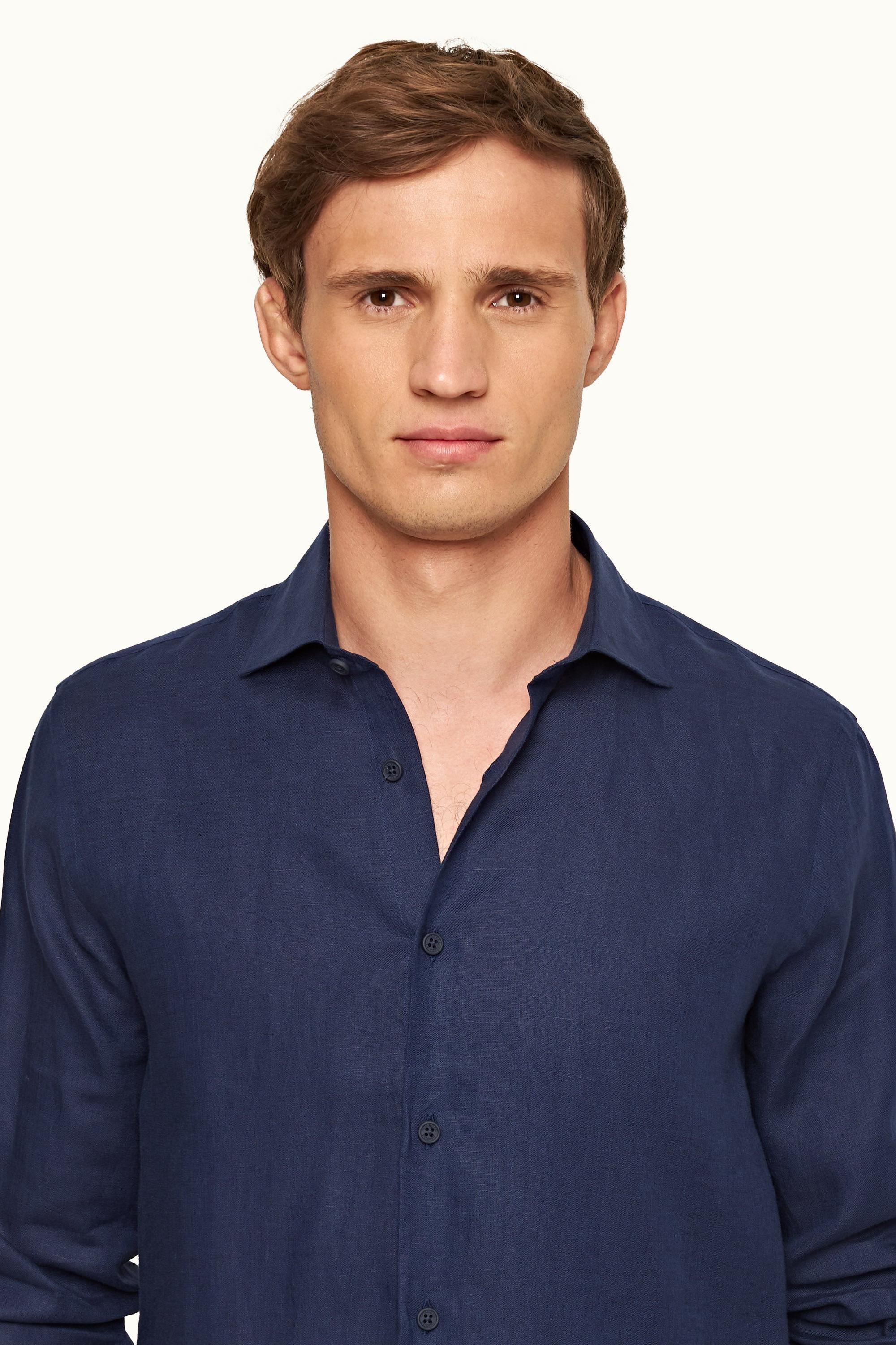 Giles Smart Linen Shirt