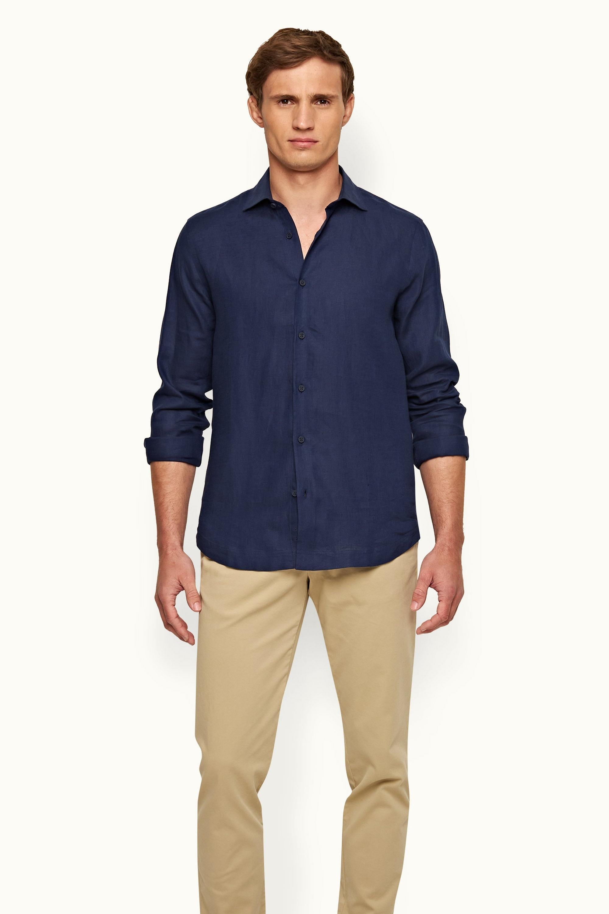 Giles Smart Linen Shirt
