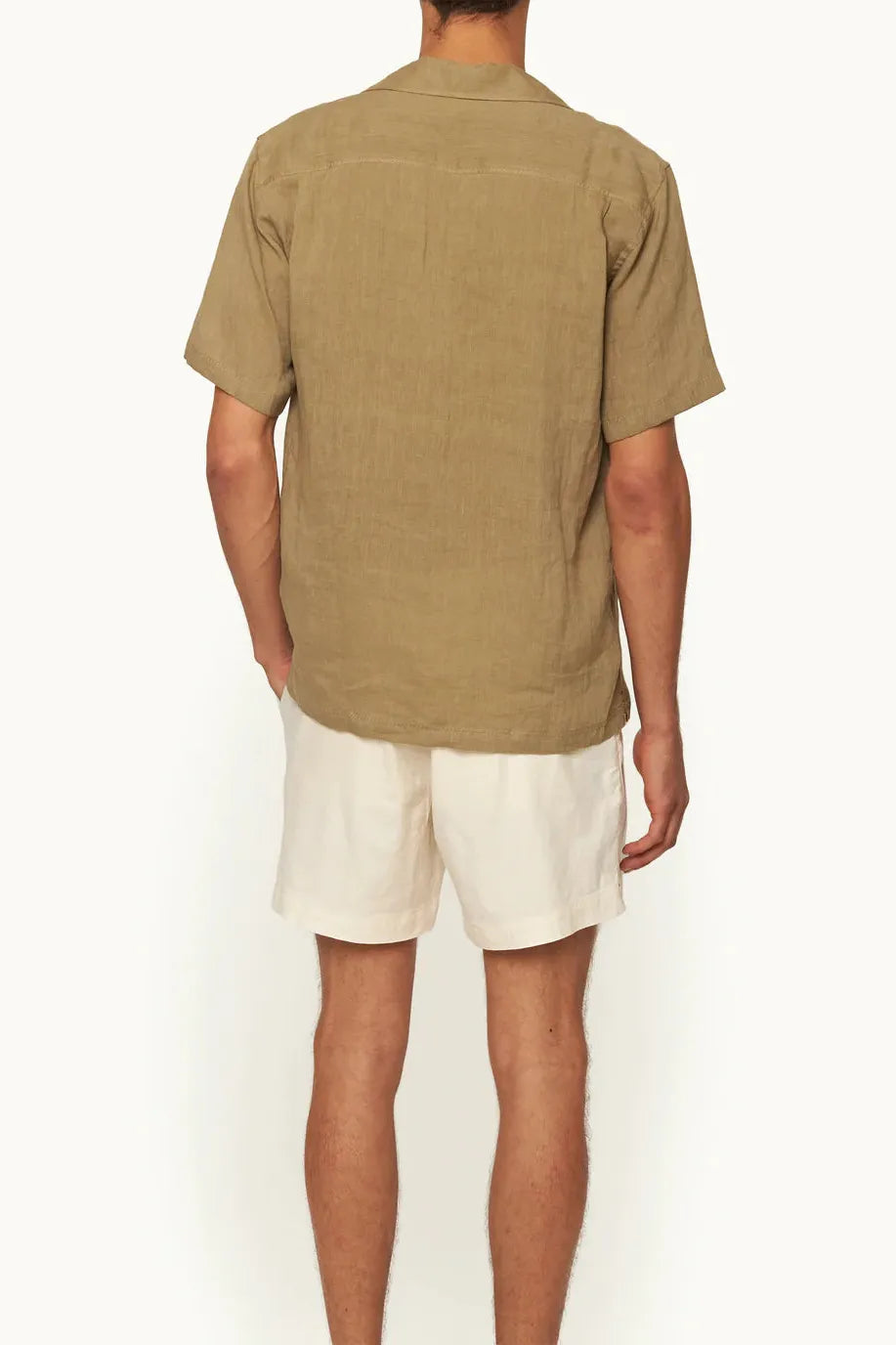 Maitan Collar Linen Shirt (AG)