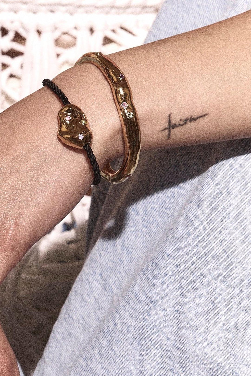 Golden Jahn Woven Bracelet