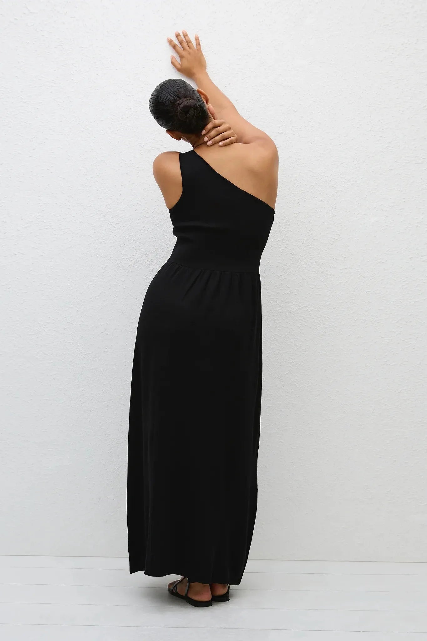 Asymmetric Knit Dress