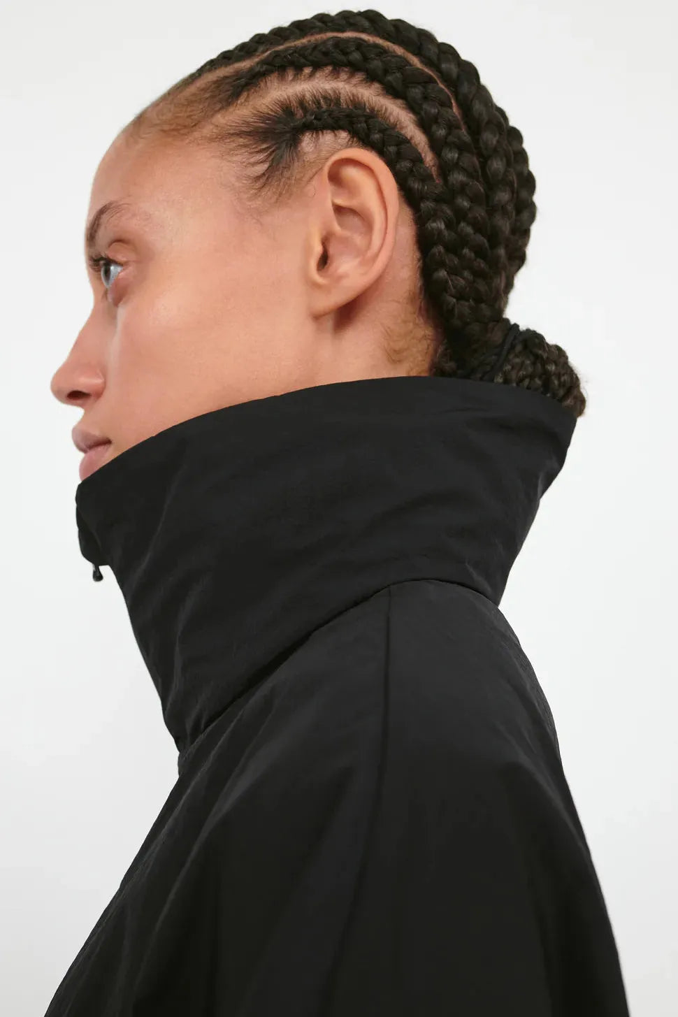 Translucent Raincoat (Blk)