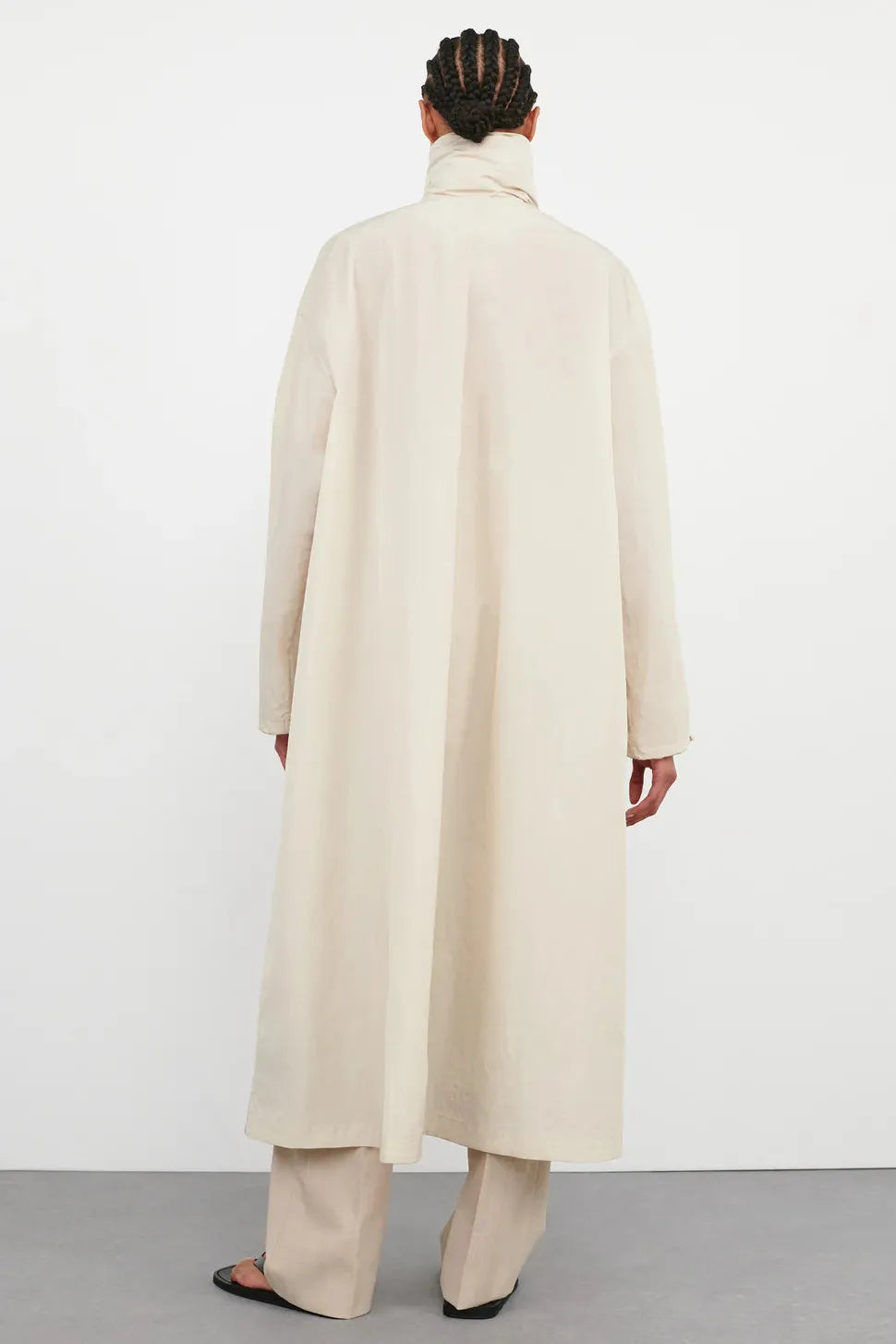 Translucent Raincoat (Sand)