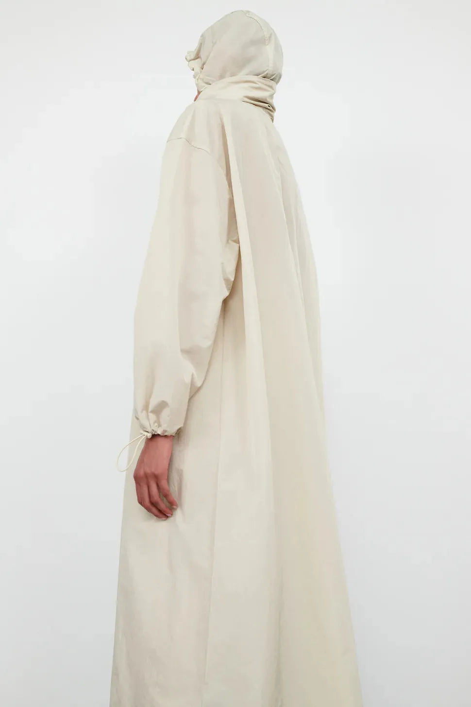 Translucent Raincoat (Sand)