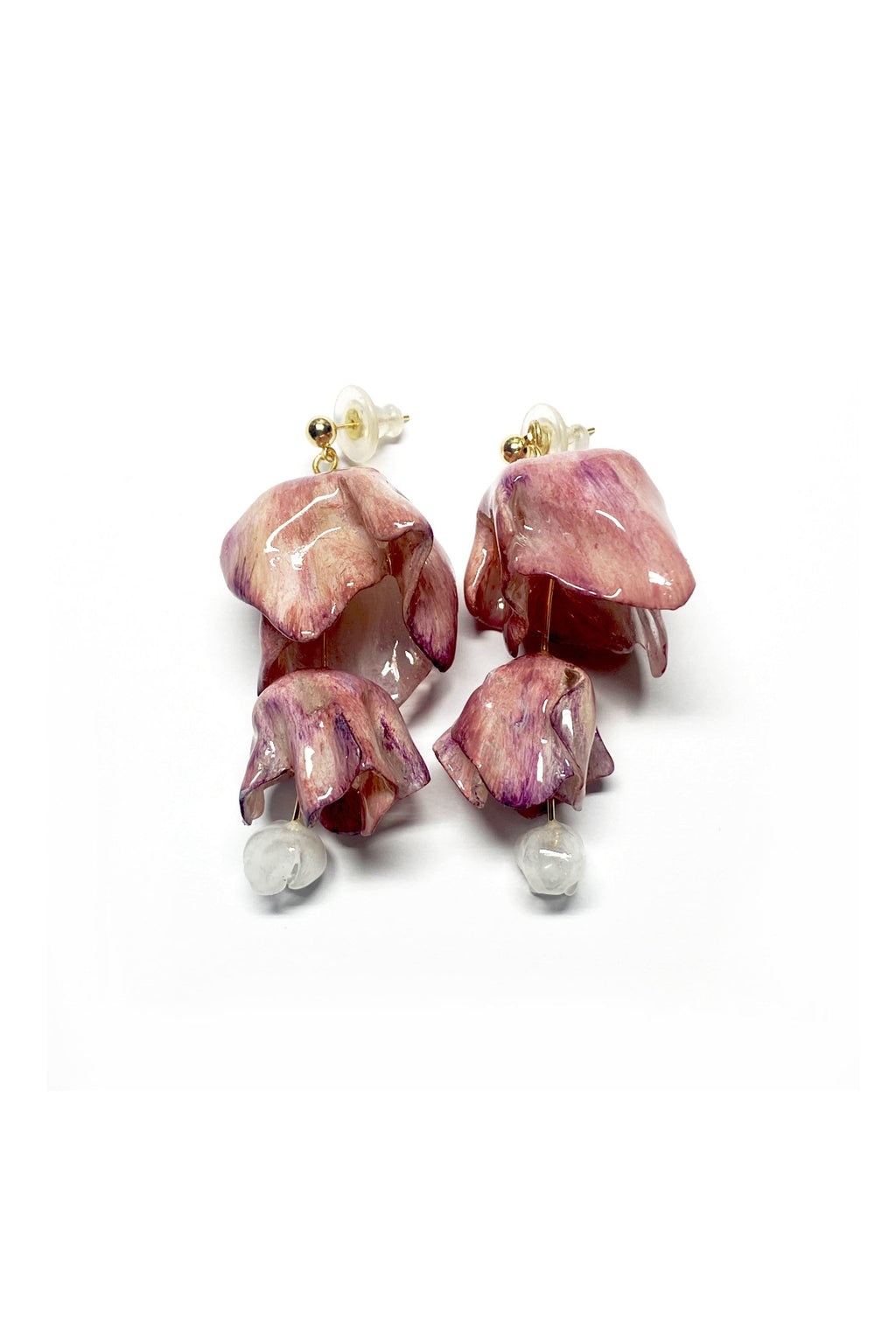 Drooping Earrings (Rose)