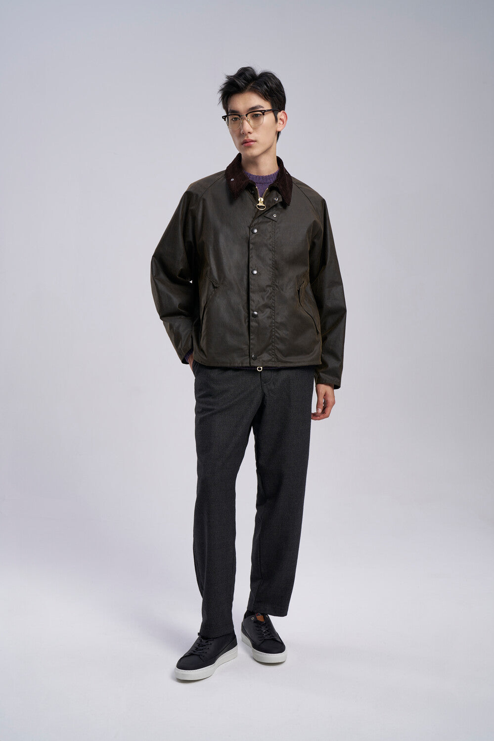 Transport Oversized Waxed Jacket