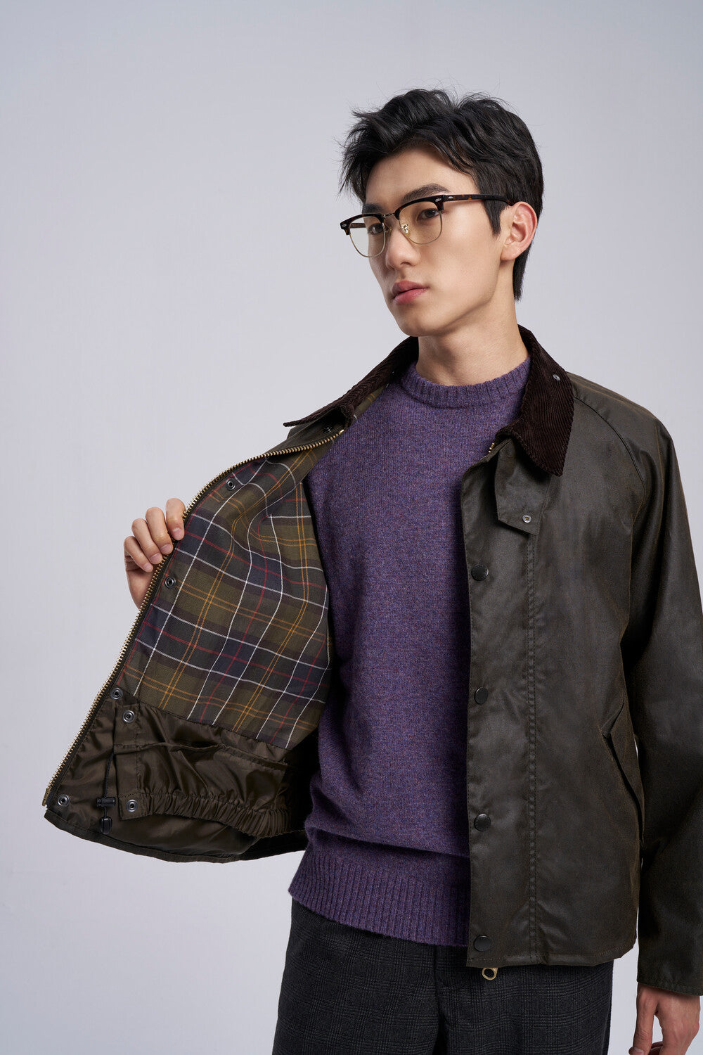 Transport Oversized Waxed Jacket