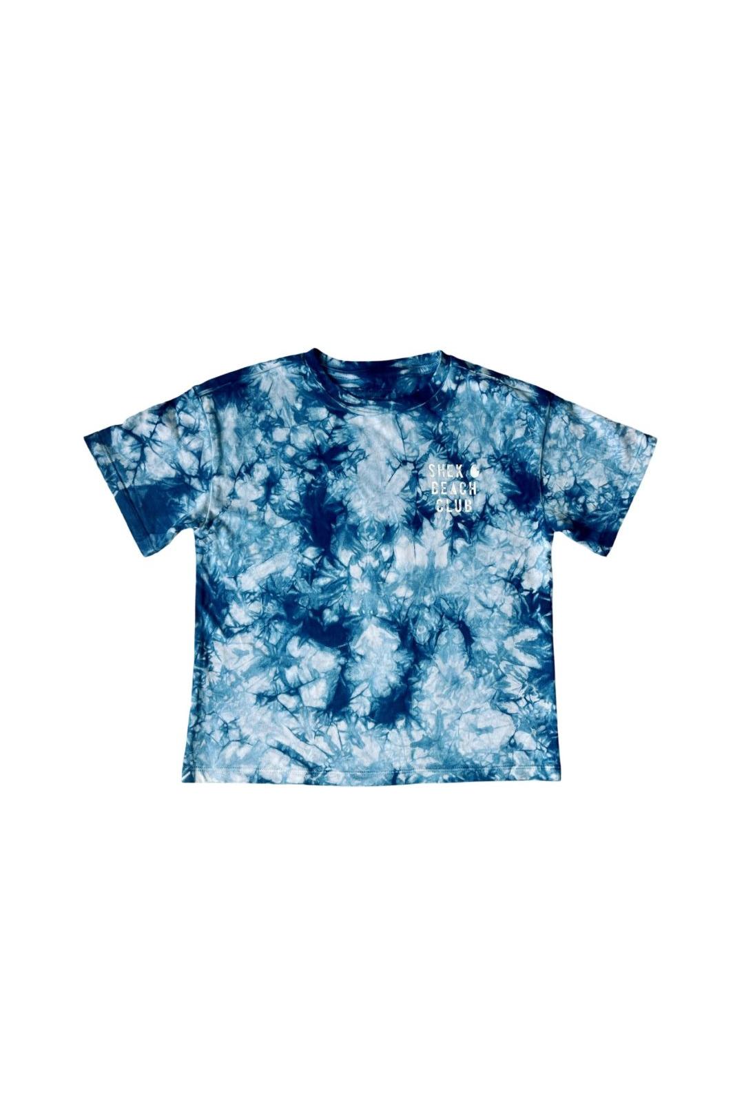 Blue Ocean Tie-Dye Tee