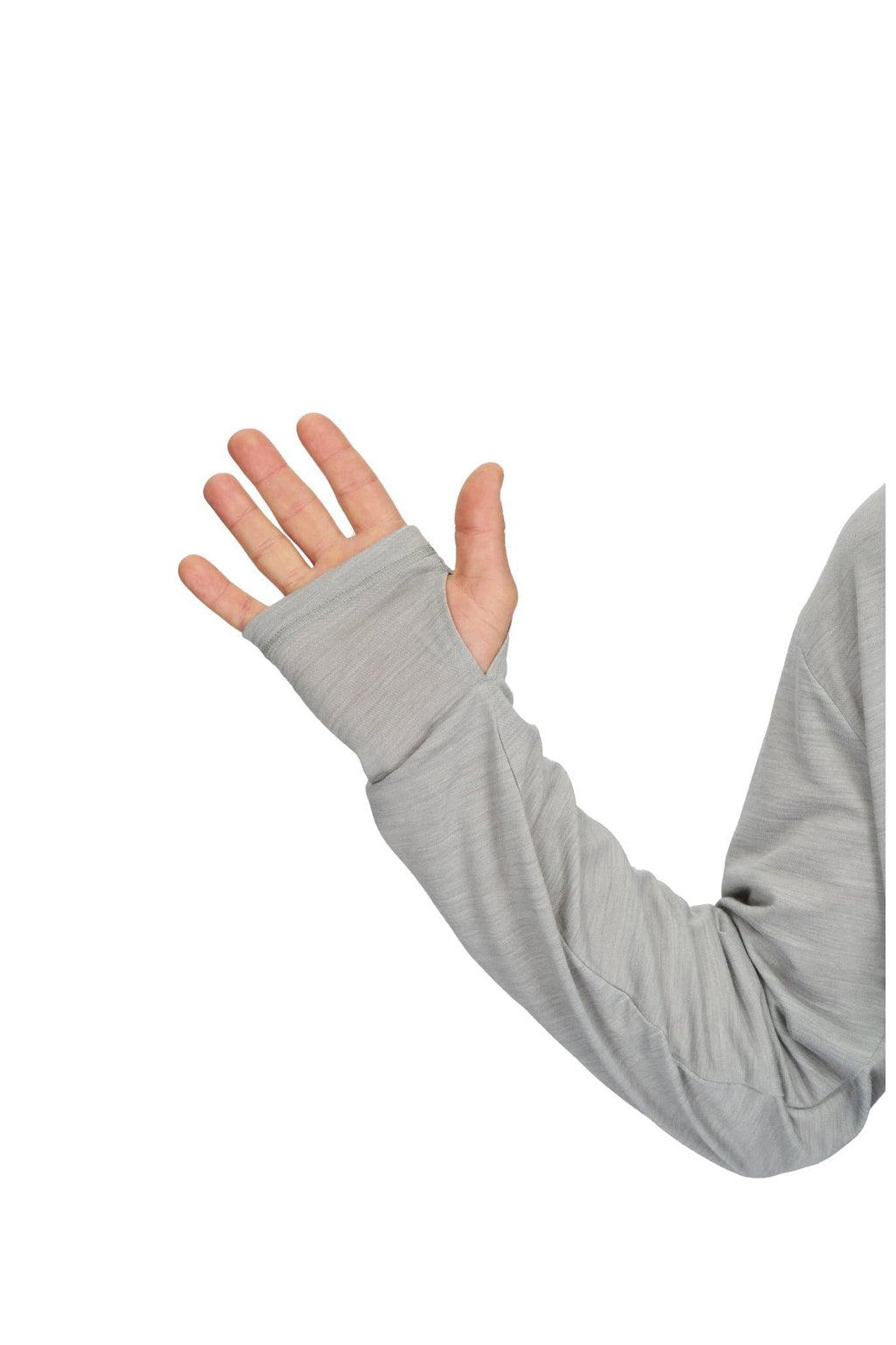 Zip Up Wool Layer (Grey)