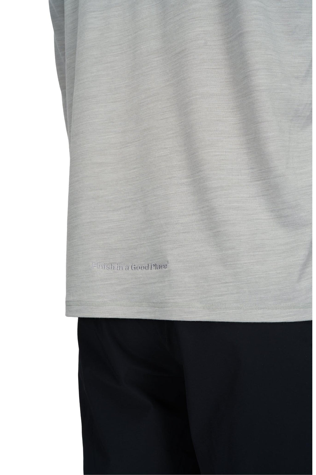 Zip Up Wool Layer (Grey)