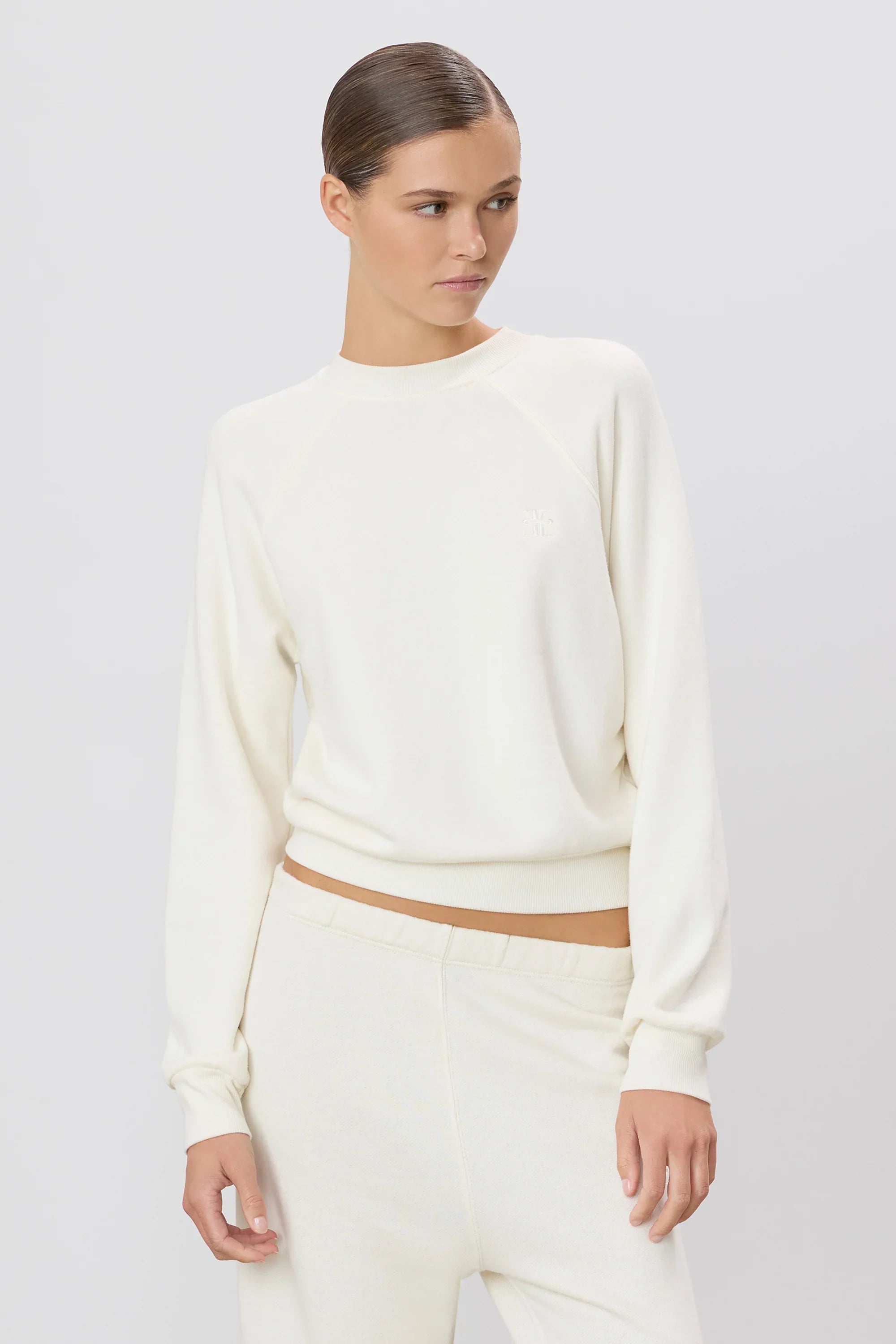 Shrunken Raglan Sweatshirt