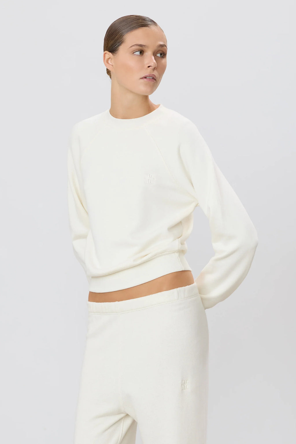 Shrunken Raglan Sweatshirt