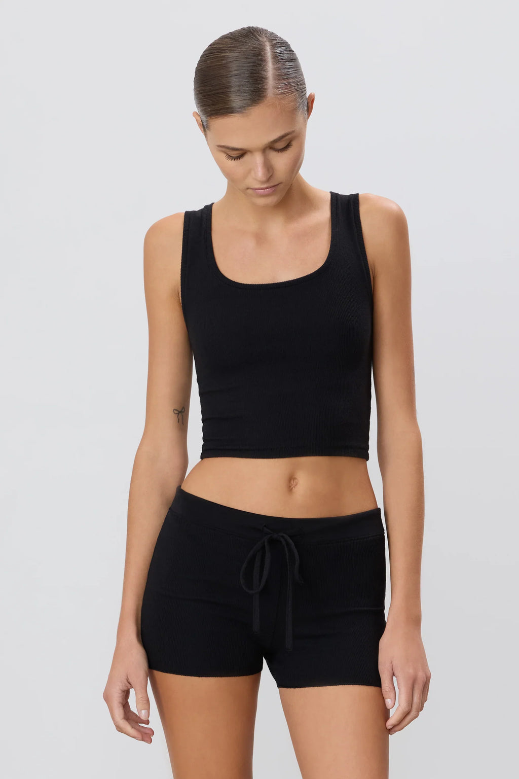 Square Neck Tank (Black)