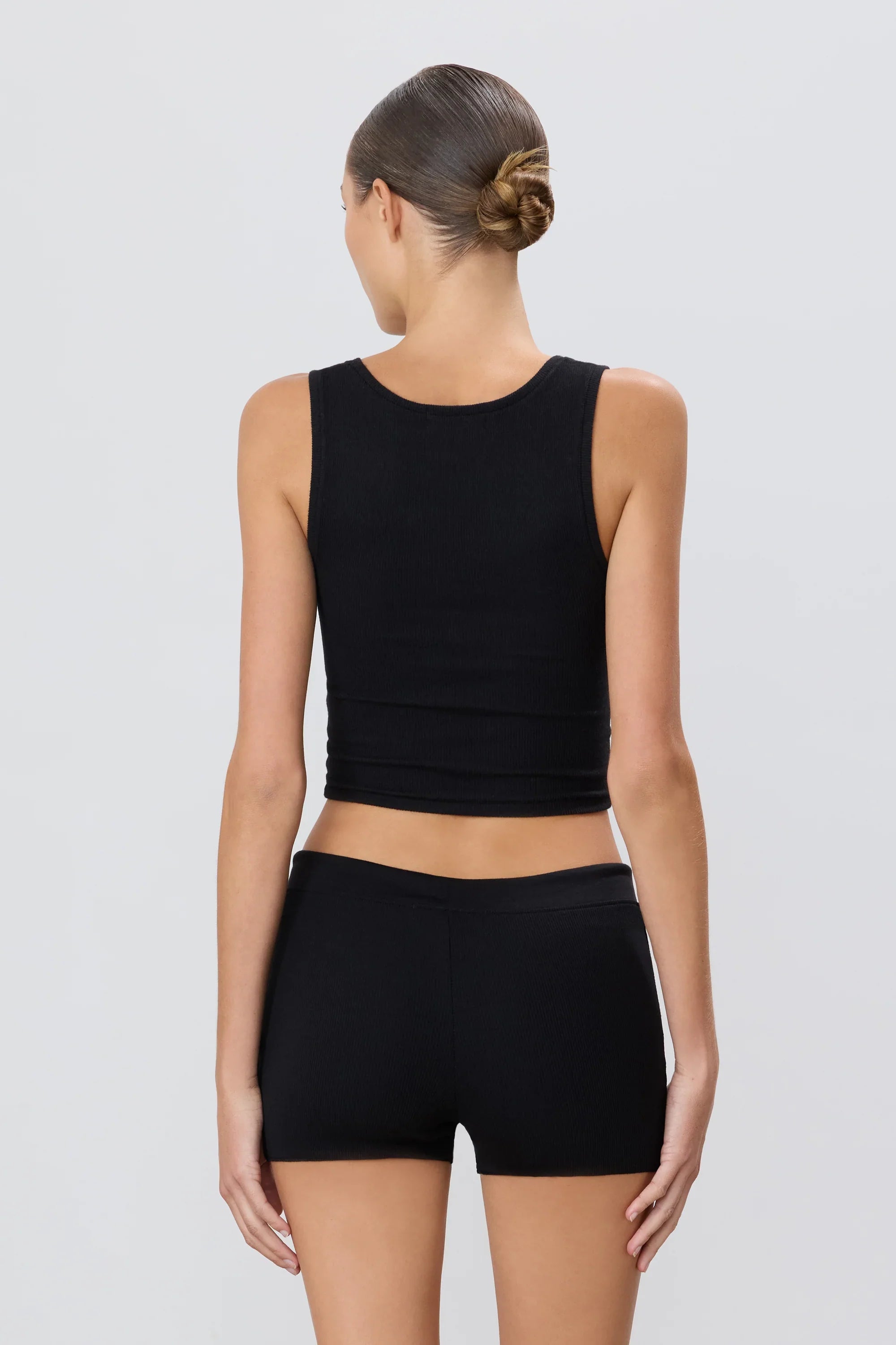 Square Neck Tank (Black)