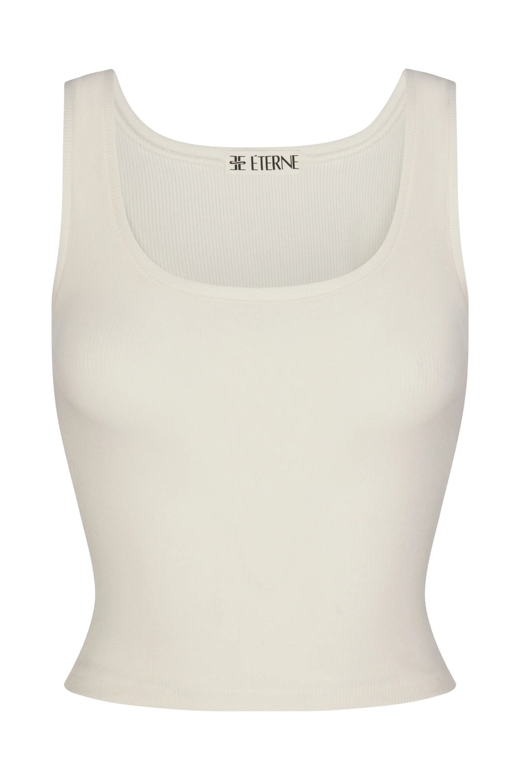Square Neck Tank (Cream)