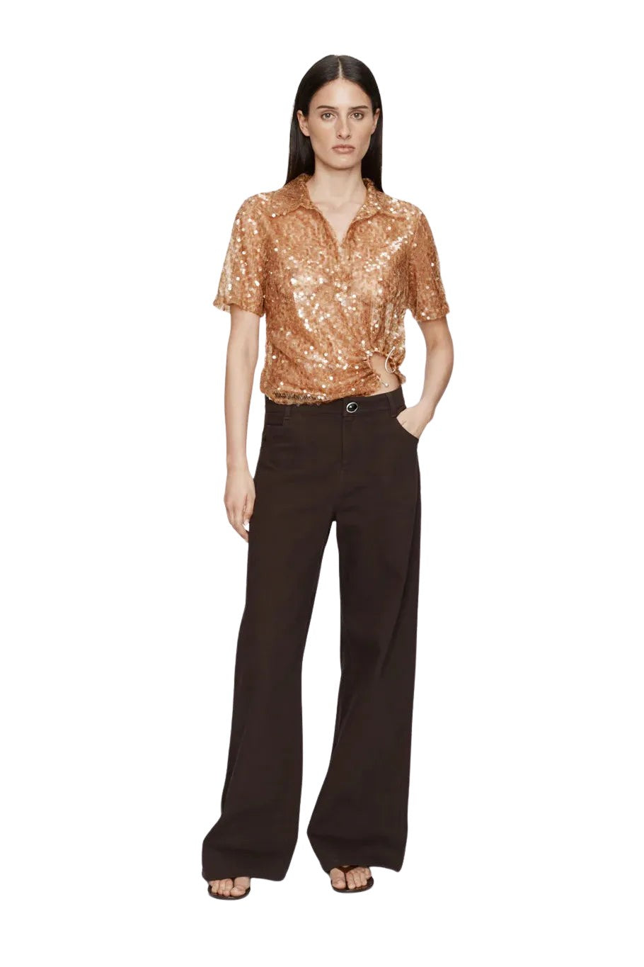 Illuminate Sequin Polo