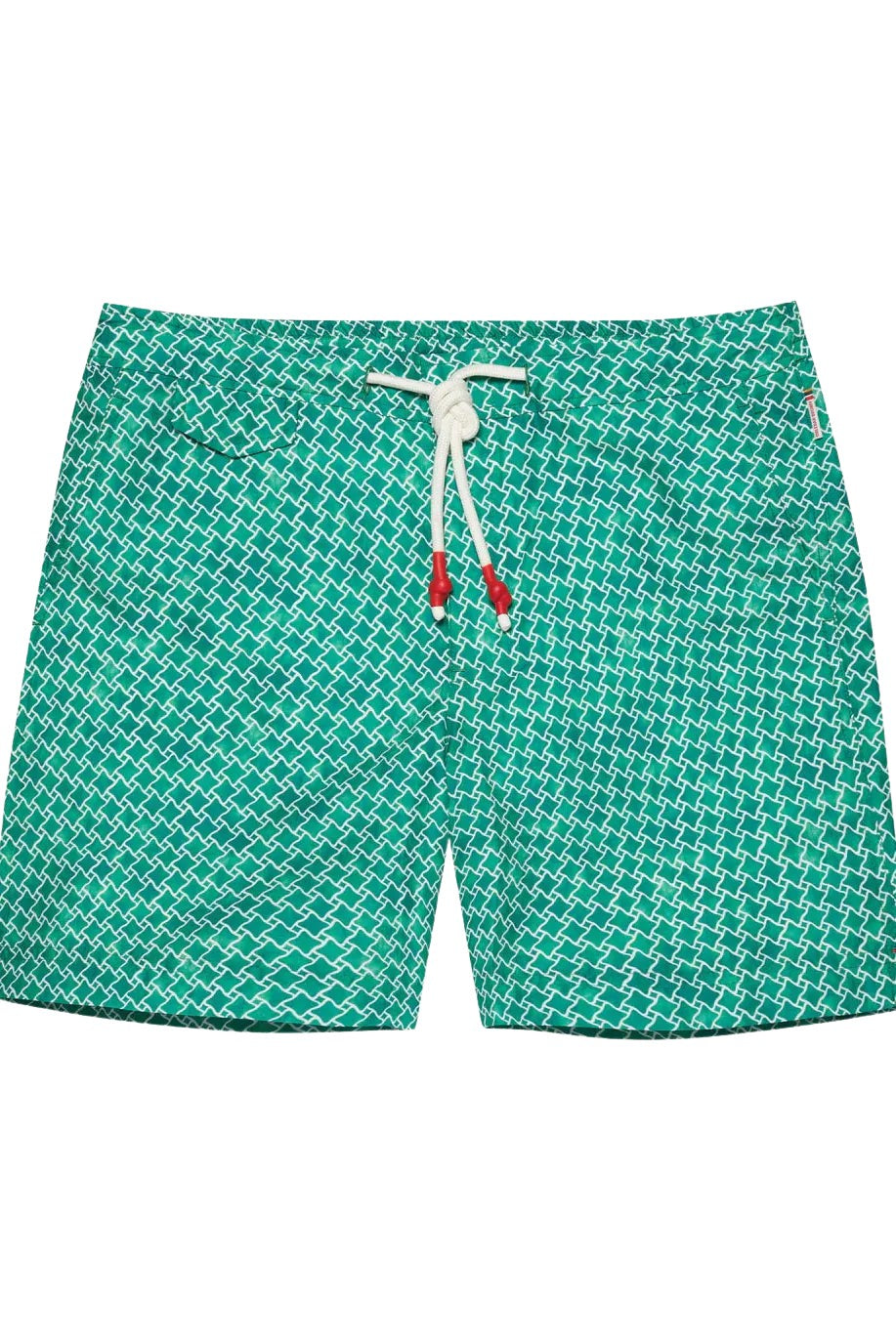 Mid-Length Drawcord Swim Shorts