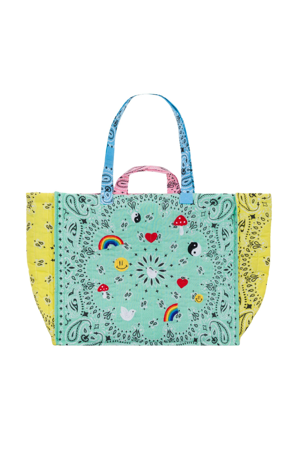 Maxi Cabas Matelasse - Multi Emojis