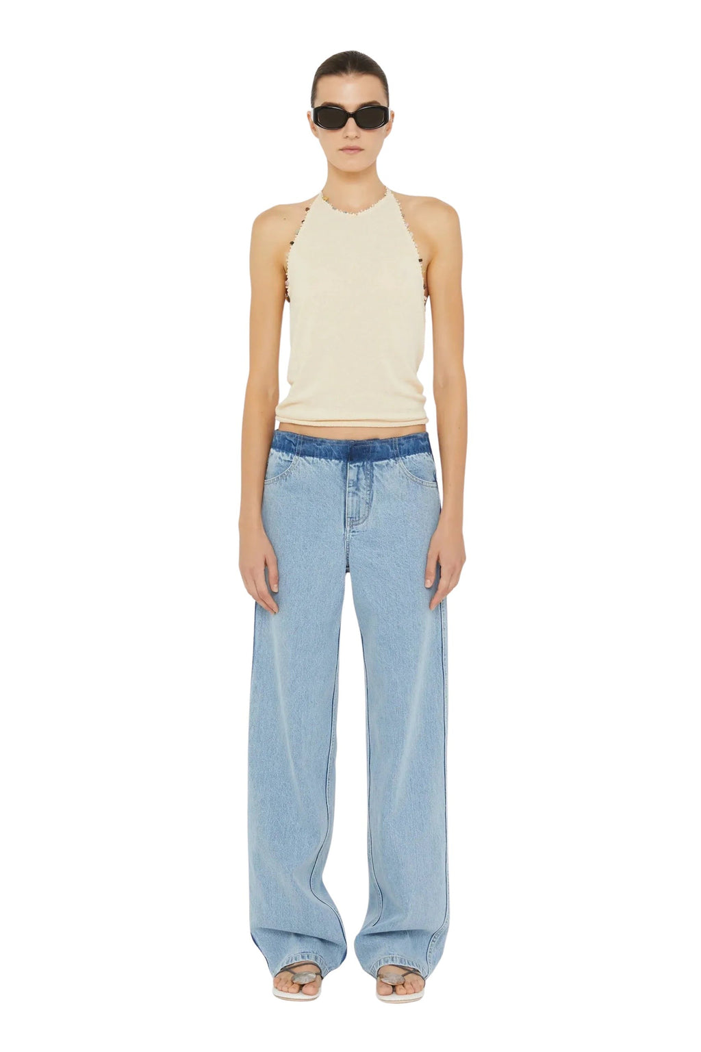 Beach Quartz Halter Tank