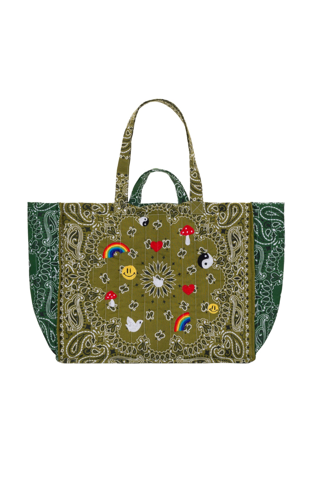 Maxi Cabas Matelasse - Multi Emojis