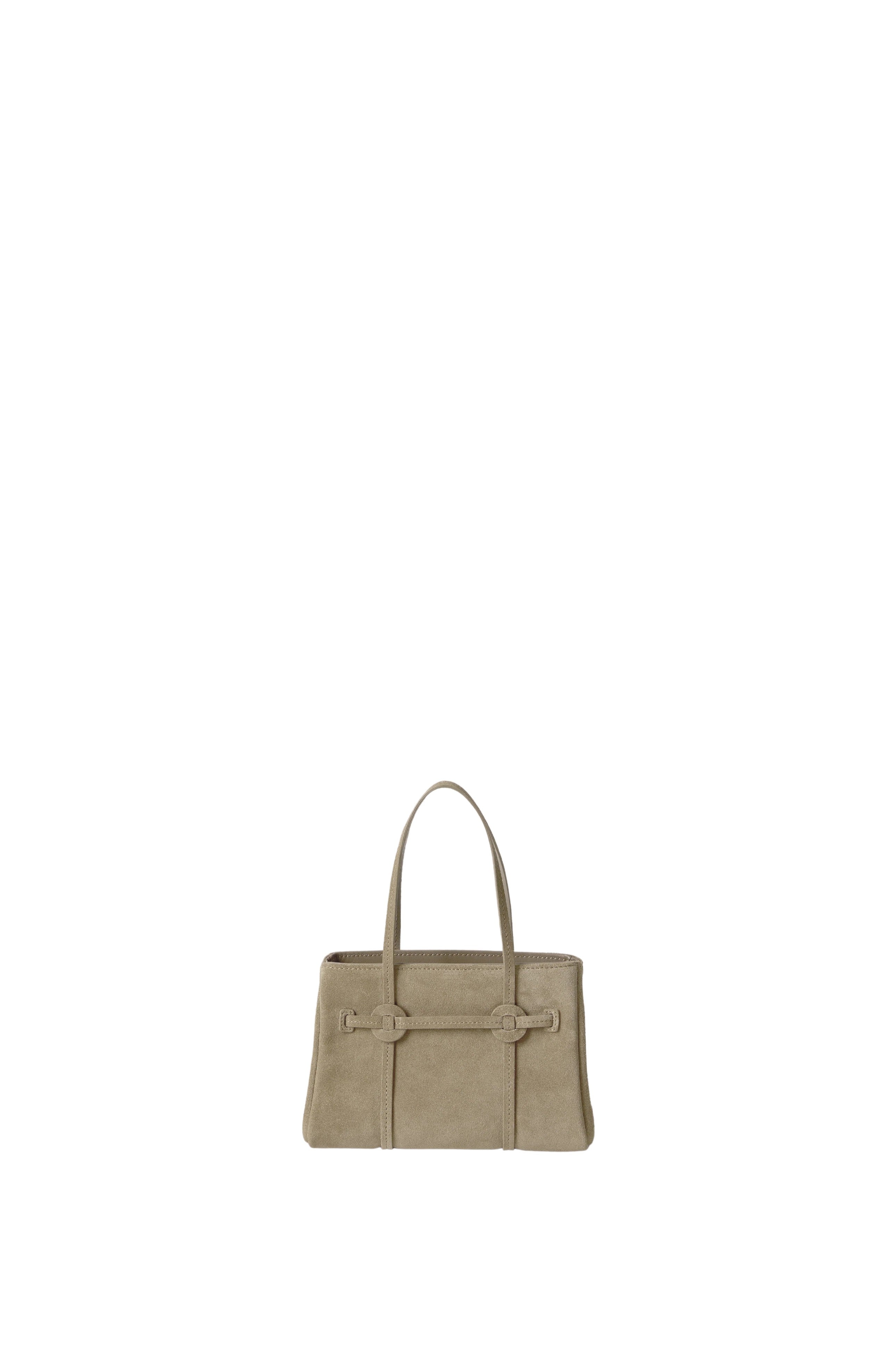 Suede Donut Tote Mini